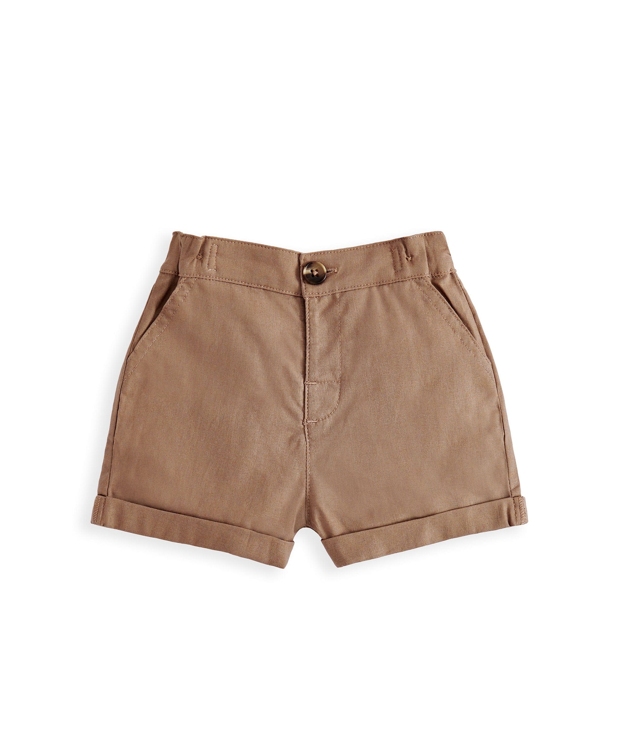Rust Shirt & Shorts Outfit Set - Image 3