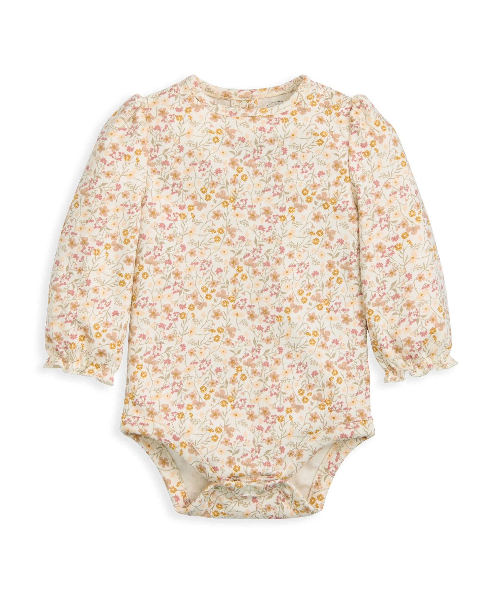 Welcome to the World Floral Baby Clothes 5 Piece Set - Image 5