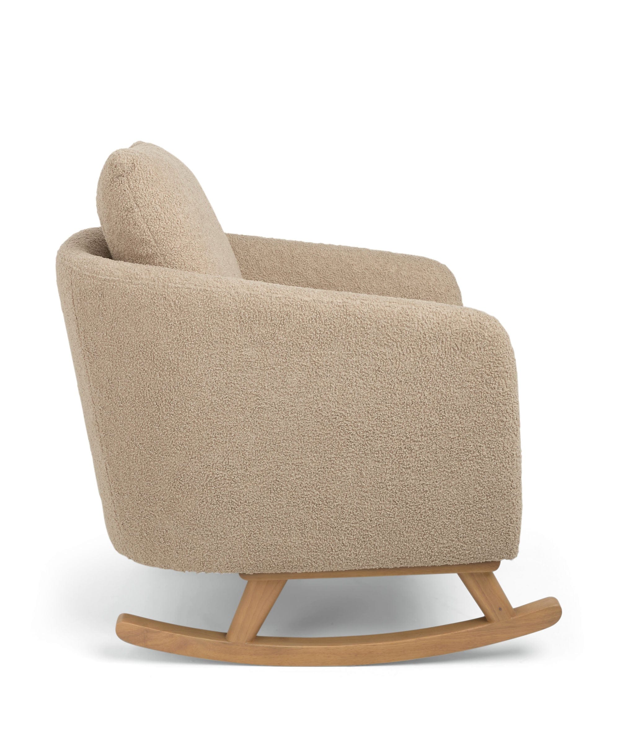 Alma Nursing Chair & Stool - Fawn Boucle - Image 5