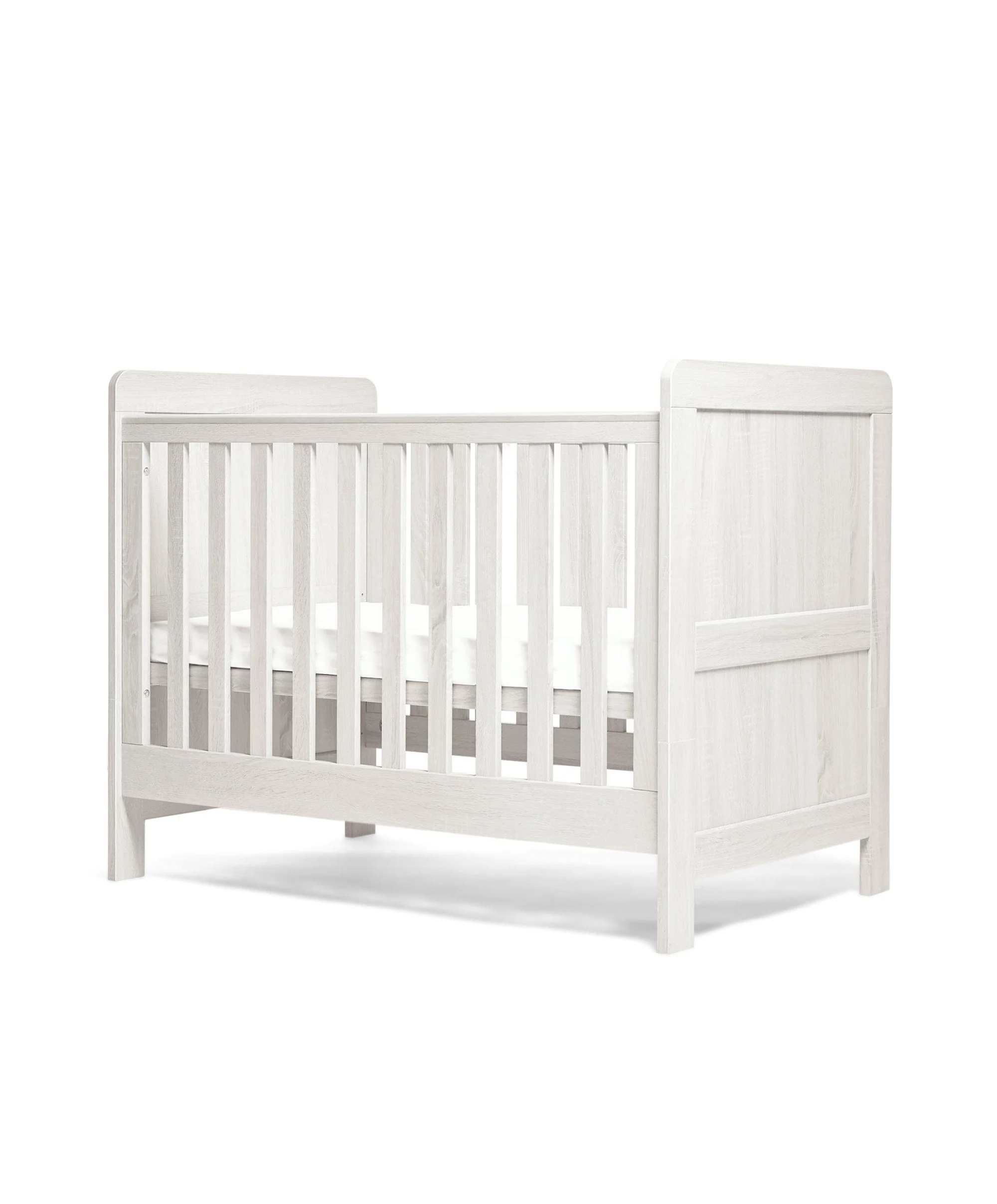 Atlas 3 Piece Small Cotbed Range with Dresser Changer & Wardrobe - White - Image 3