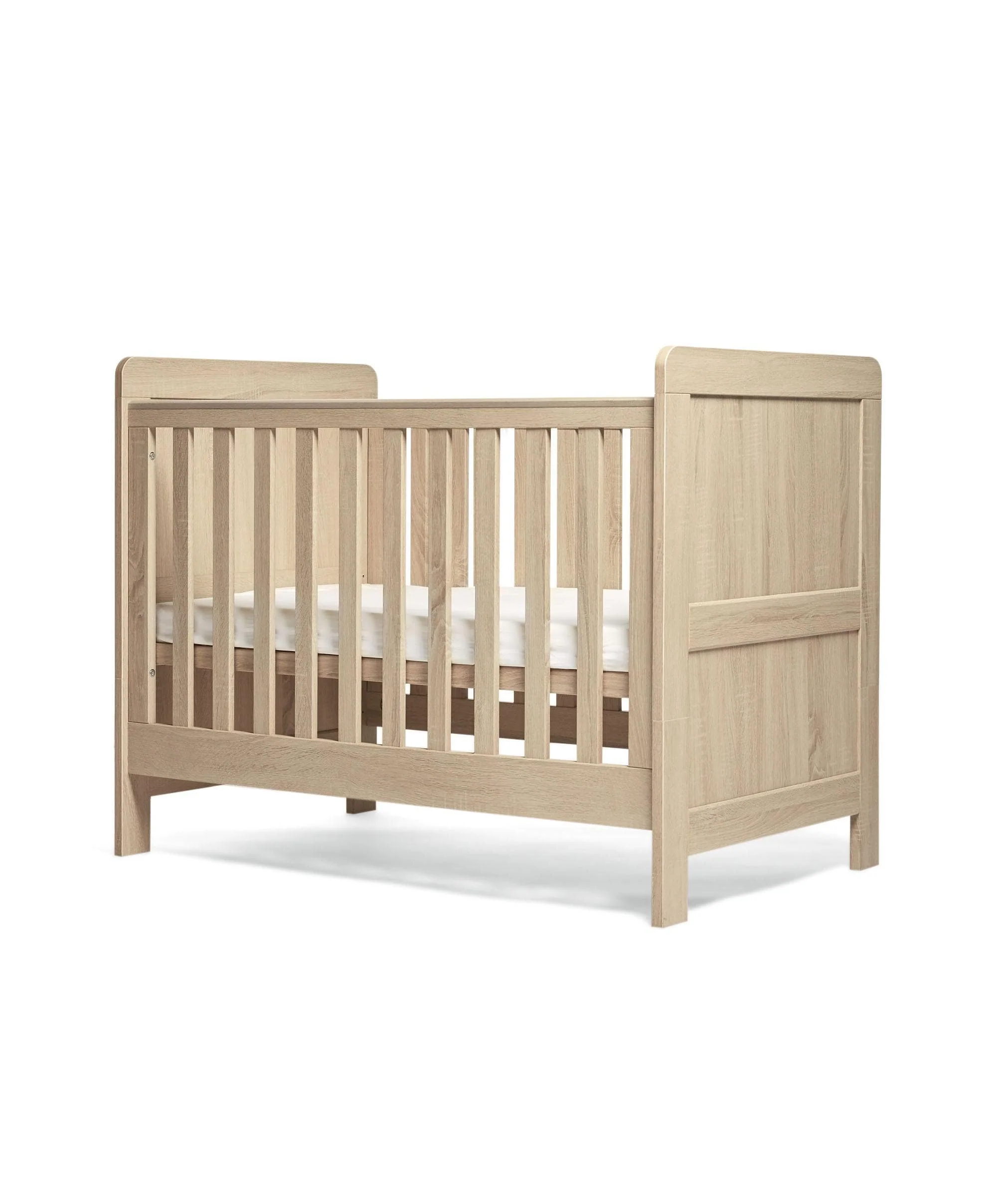 Atlas Small Bundle with Essential Airflow Pocket Spring Mattress (4 Piece) - Light Oak - Image 3