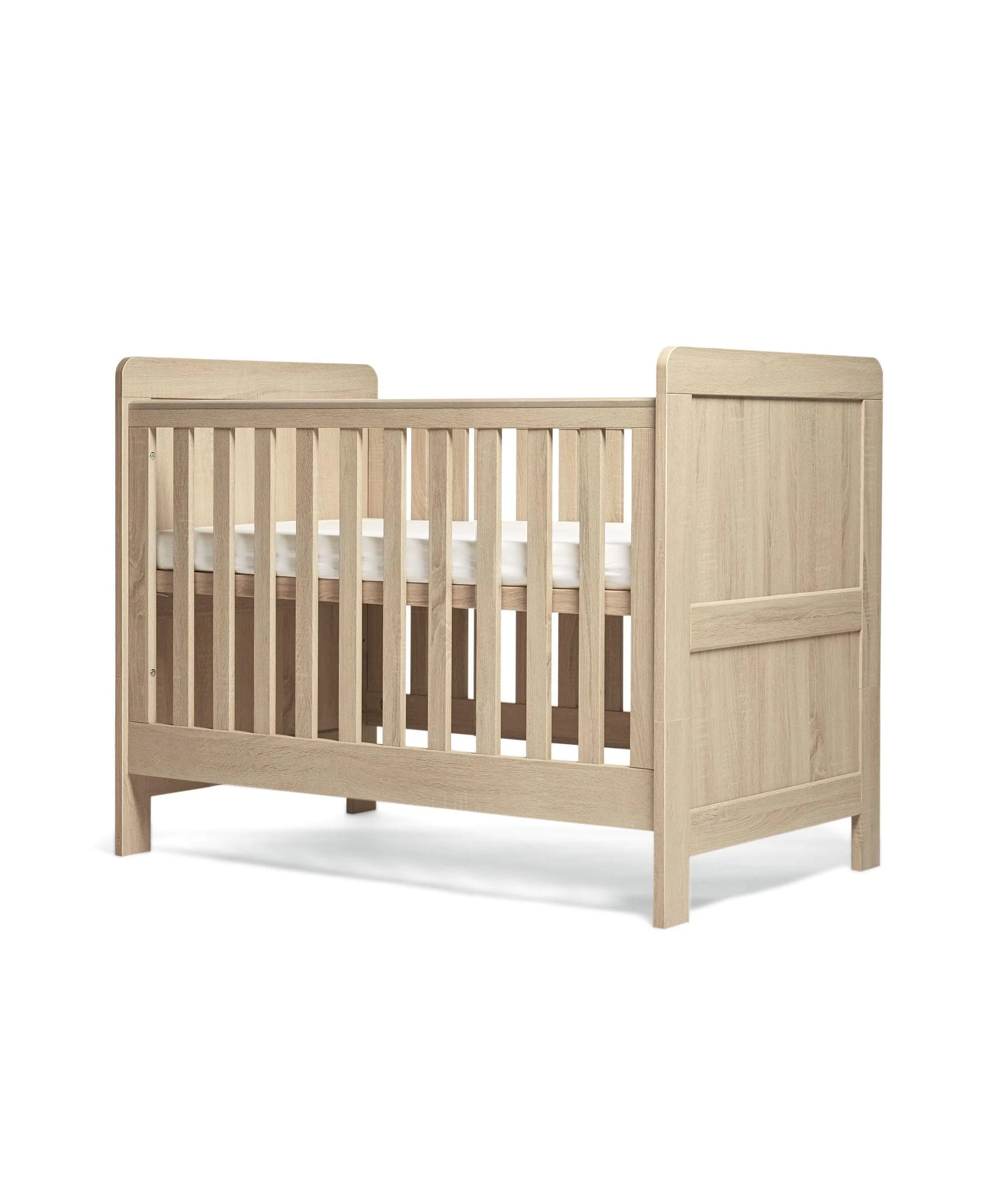 Atlas Small Bundle with Essential Airflow Pocket Spring Mattress (4 Piece) - Light Oak - Image 4