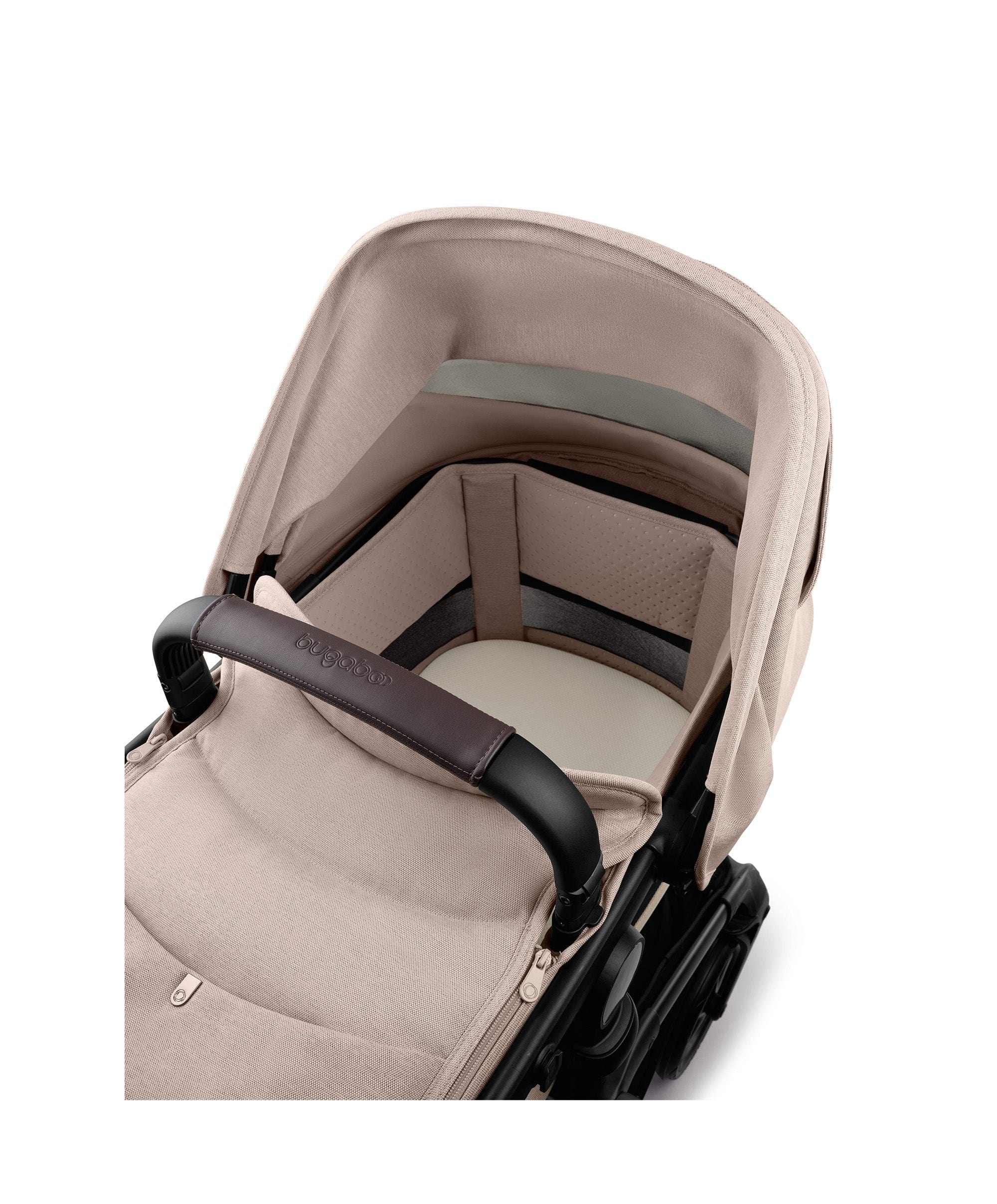 Bugaboo Fox 5 Renew Complete Pushchair Bundle with Cybex Cloud T Car Seat (8 Pieces) - Desert Taupe Melange - Image 5