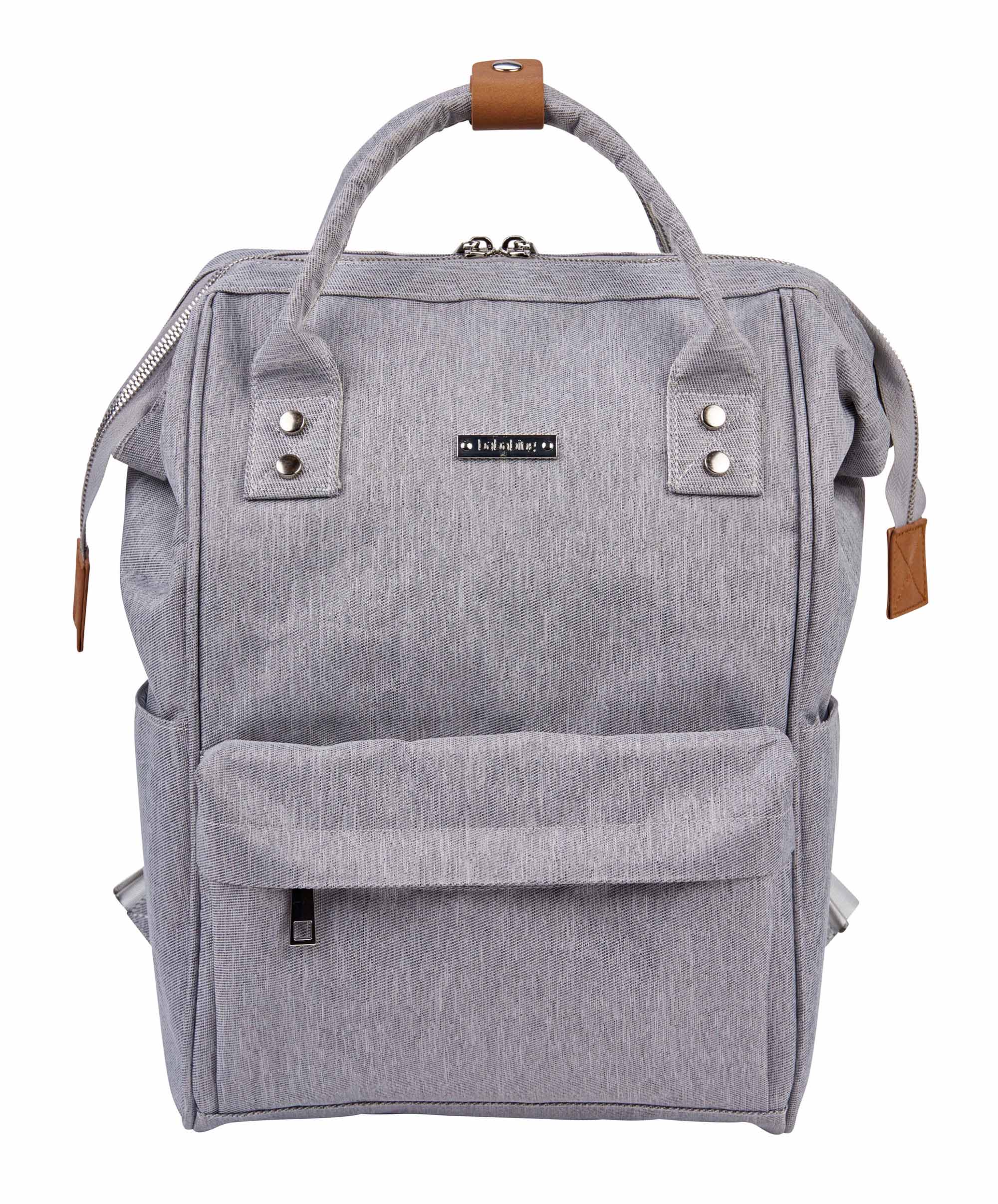 Bababing Mani Changing Backpack - Grey Marl - Image 3