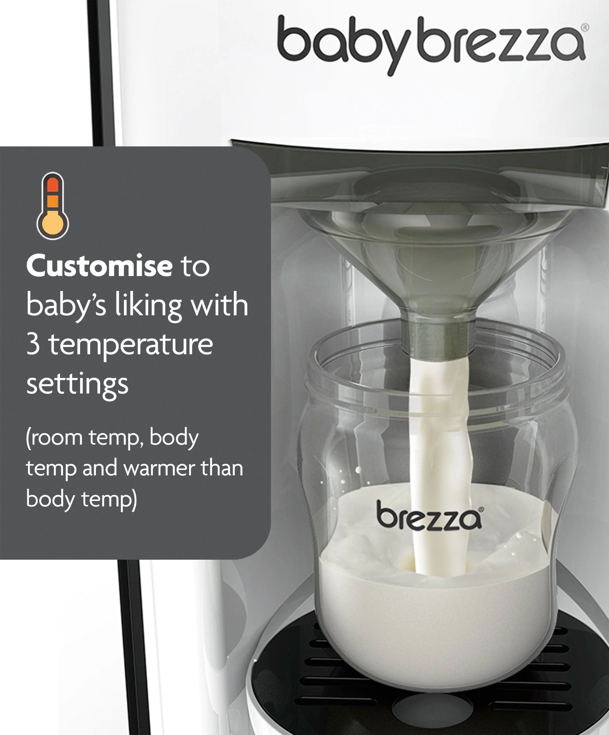 Baby Brezza Formula Pro Advanced - Black & White - Image 6