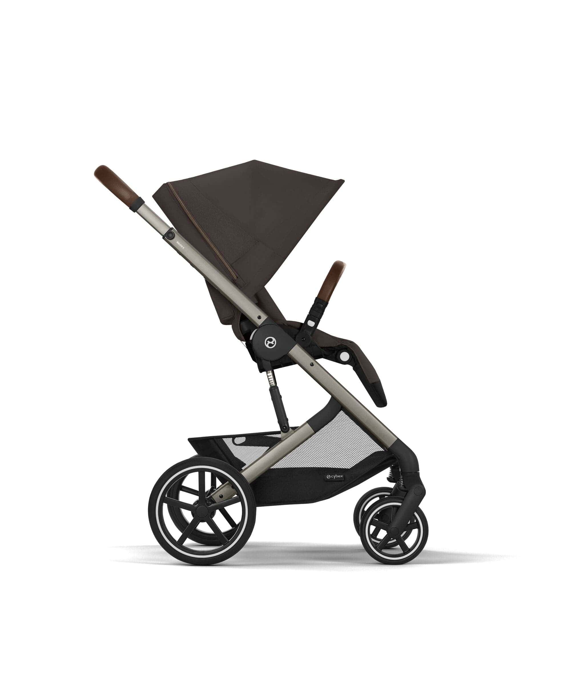 Cybex Balios S Lux Pushchair Bundle With Cybex Cloud T i-Size + Baby Car Seat & Base (7 Pieces) - Chocolate Brown - Image 5