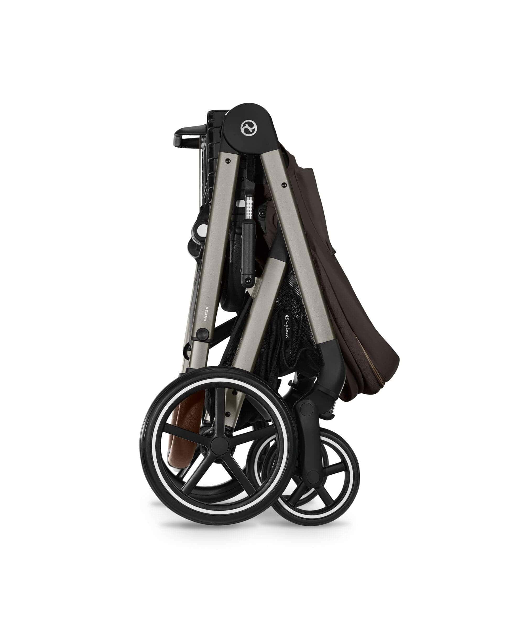 Cybex Balios S Lux Pushchair Bundle With Cybex Cloud T i-Size Rotating Baby Car Seat & Base (7 Pieces) - Chocolate Brown - Image 9