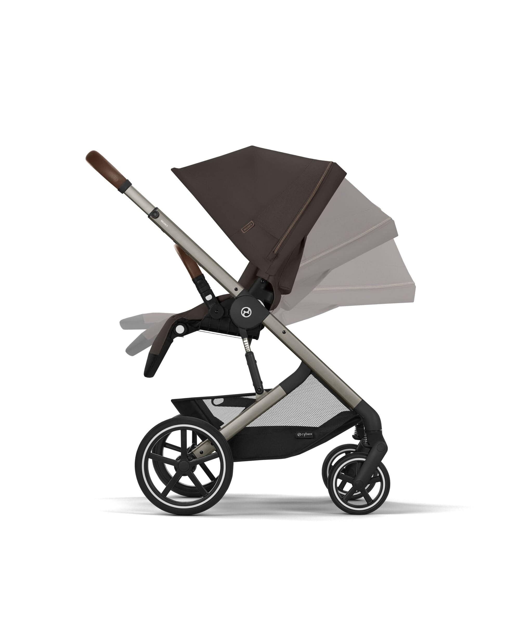 Cybex Balios S Lux Pushchair Bundle (5 Pieces) - Chocolate Brown - Image 7