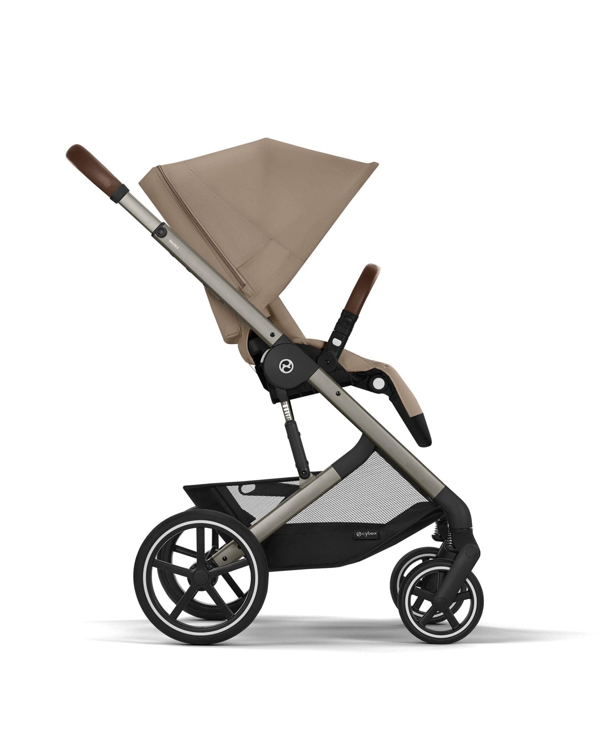 Cybex Balios Pushchair Bundle with Cybex Cloud T Car Seat (7 pieces) – Almond Beige - Image 4