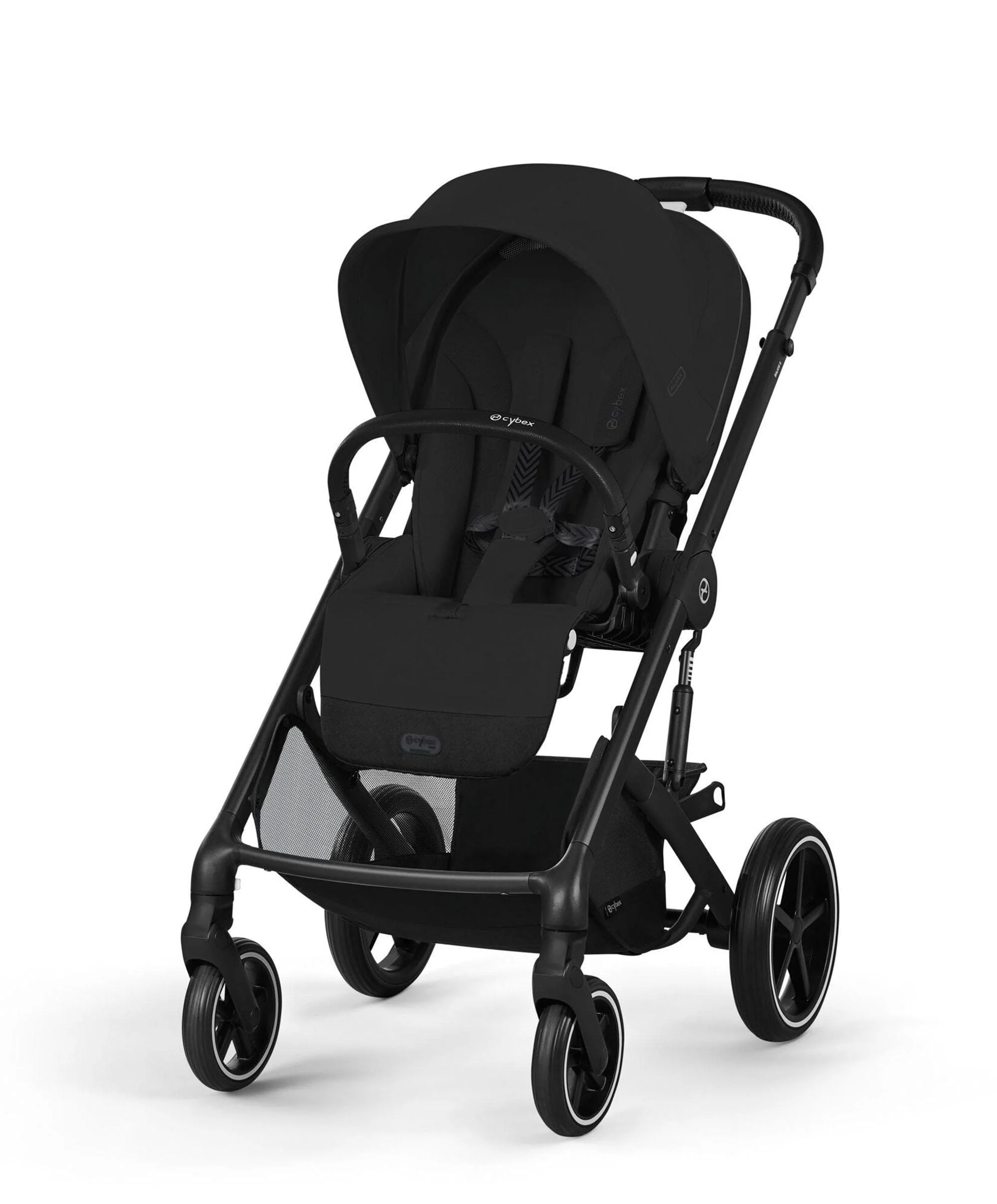 Cybex Balios S Lux Pushchair Bundle With Cybex Cloud T i-Size + Baby Car Seat & Base - Moon Black - Image 2