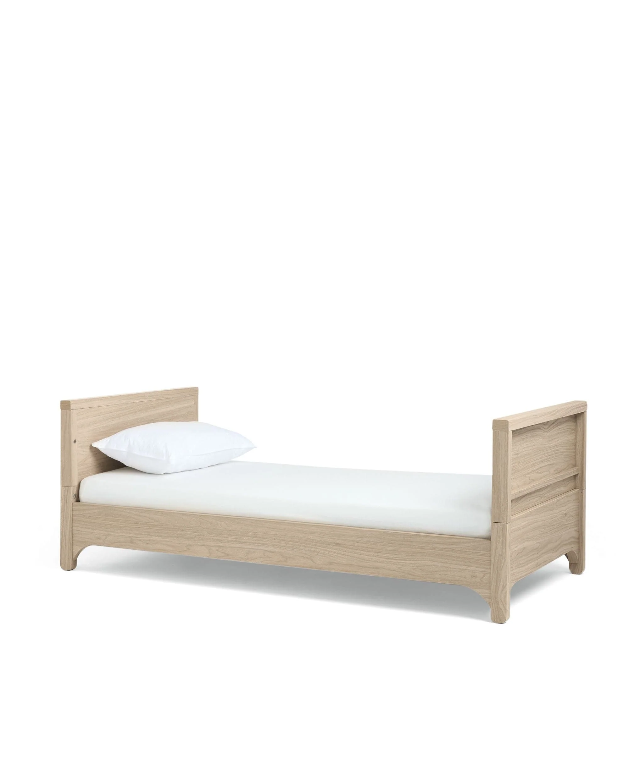 Barton Cotbed With Essential Airflow Pocket Spring Cotbed Mattress Bundle - Oak - Image 5