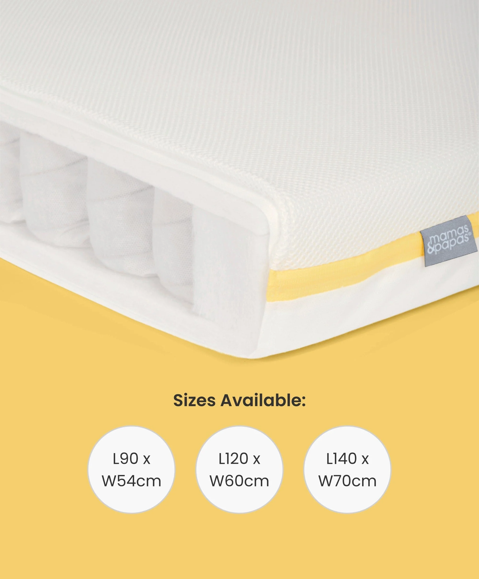 Barton Cotbed With Essential Airflow Pocket Spring Cotbed Mattress Bundle - Oak - Image 9