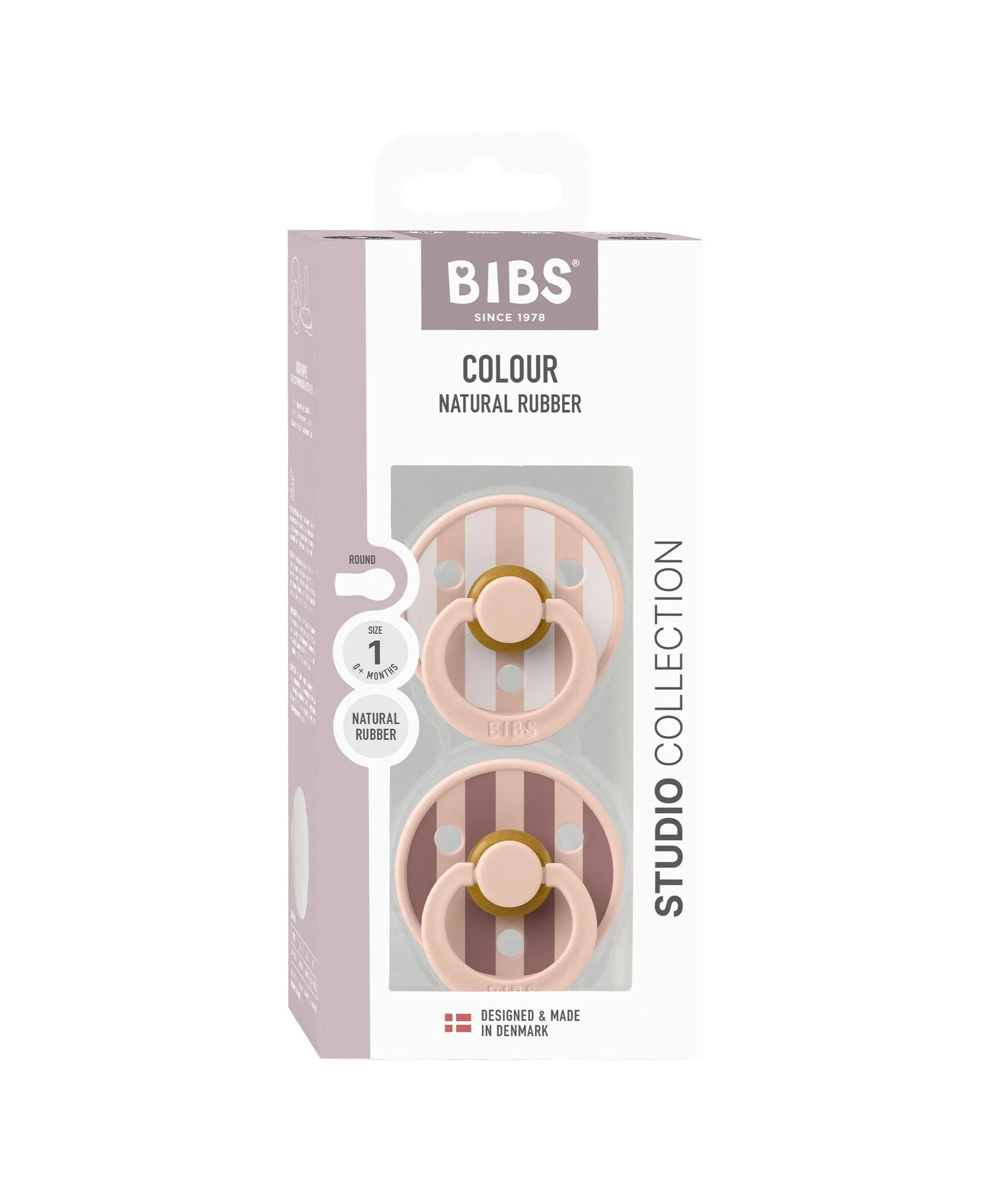 BIBS Dummies Bundle (3 Pieces) – Blush - Image 3