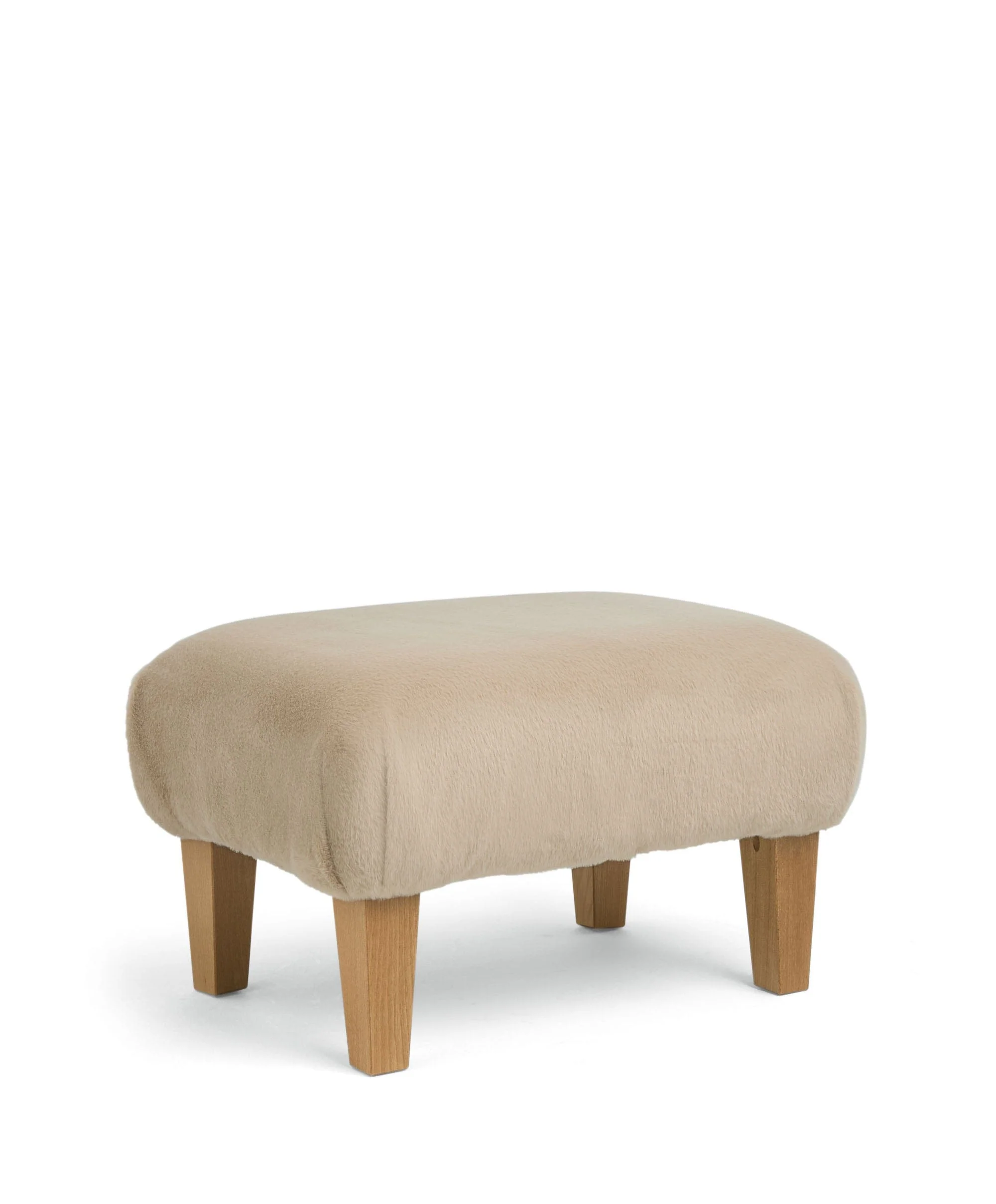 Bowdon Nursing Chair & Footstool Set - Almond Sherpa - Image 3