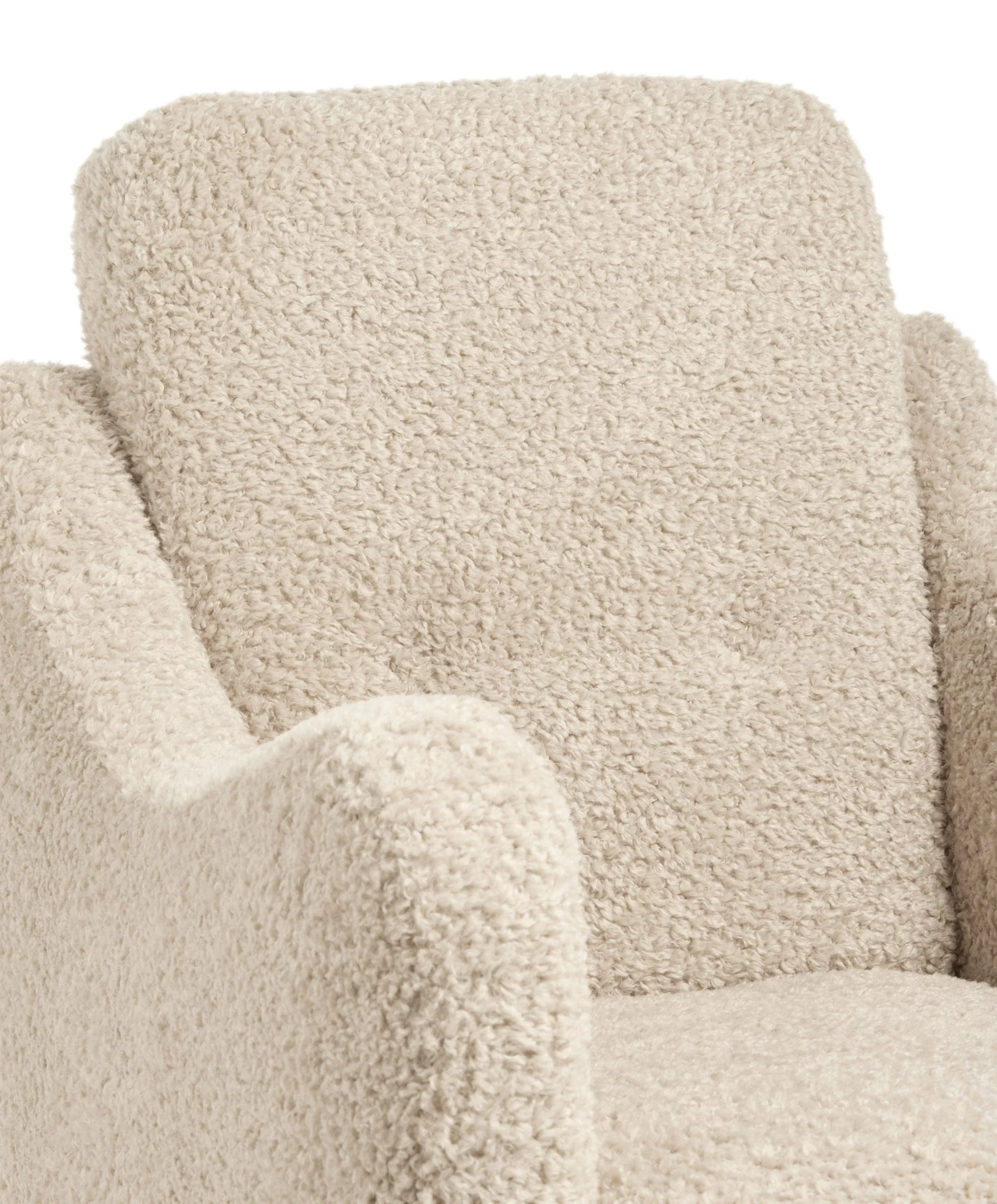 Bowdon Nursing Chair - Biscuit Teddy - Image 5