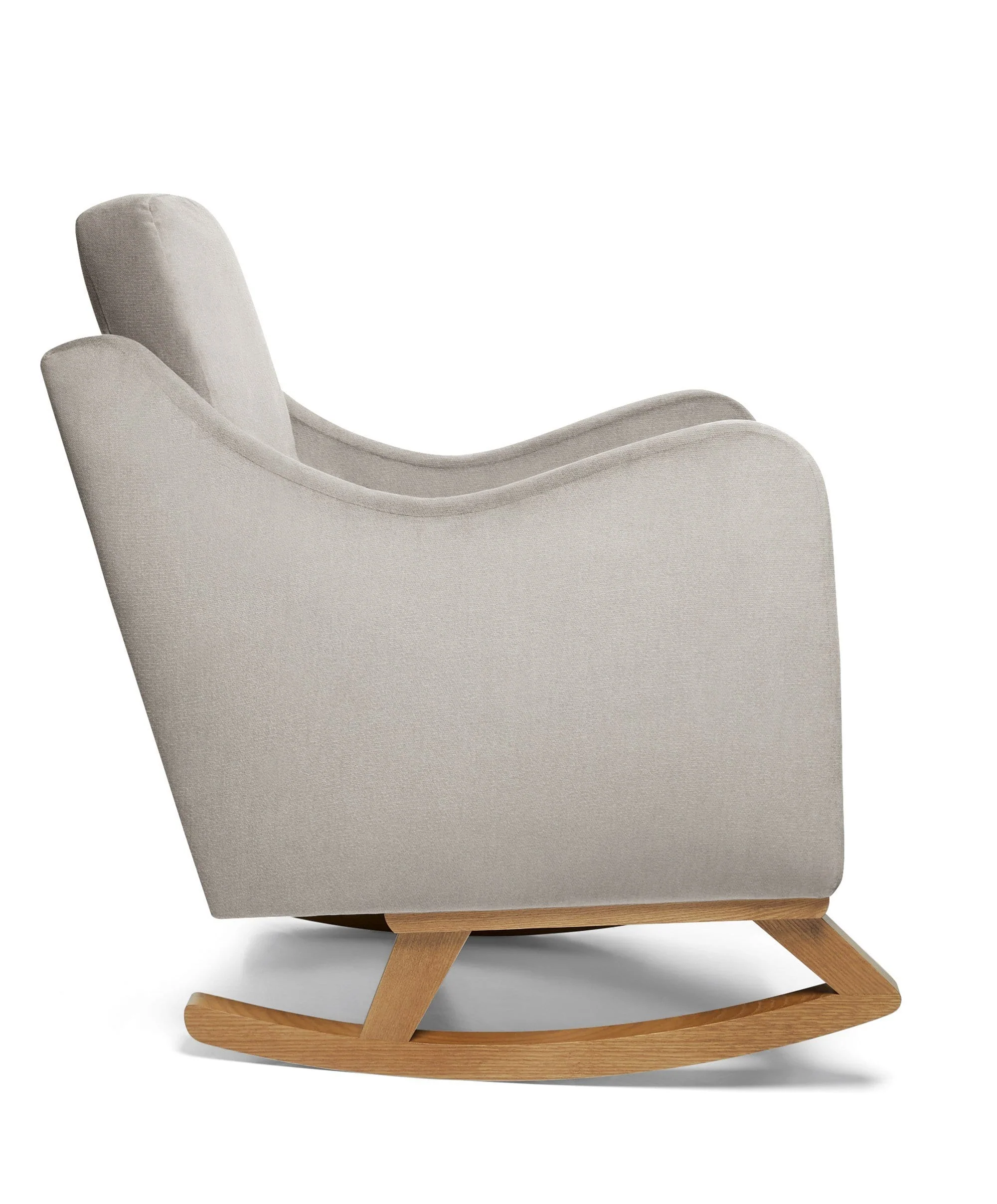 Bowdon Nursing Chair - Silver Woven - Image 11