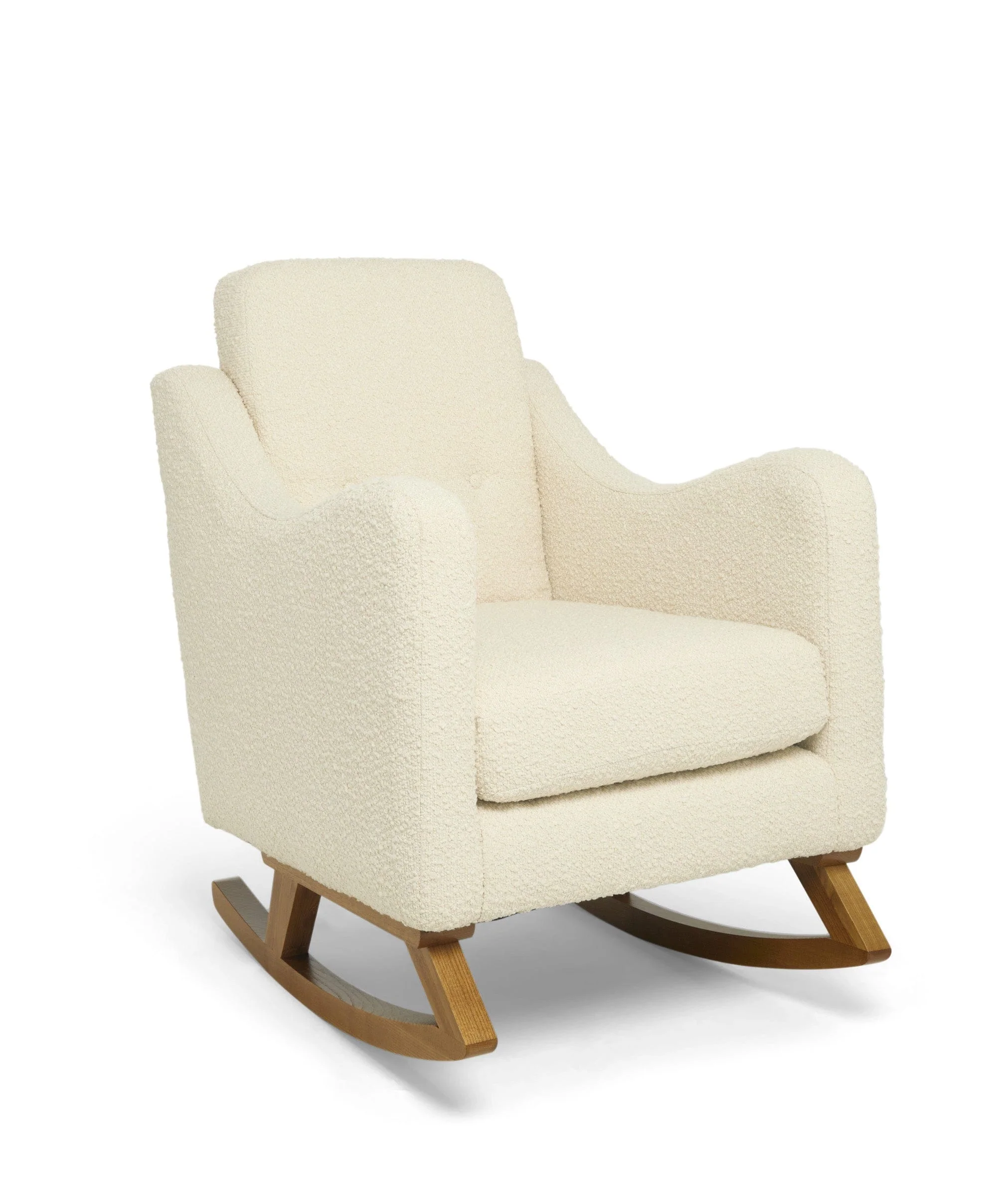 Bowdon Nursing Chair - Oyster Chenille Boucle - Image 2
