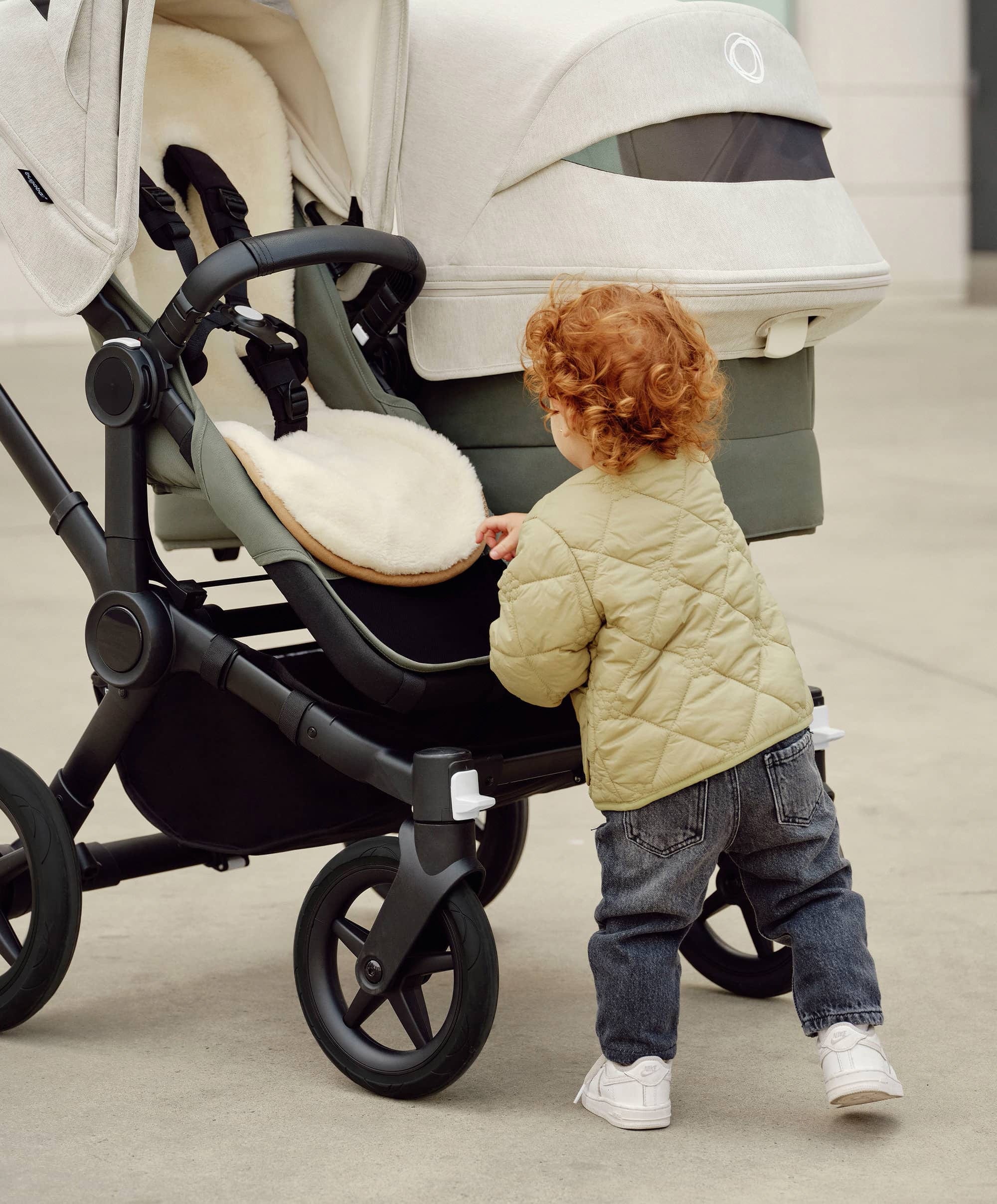 Bugaboo Donkey 5 Double Carrycot & Seat Pushchair - Desert Taupe - Image 8