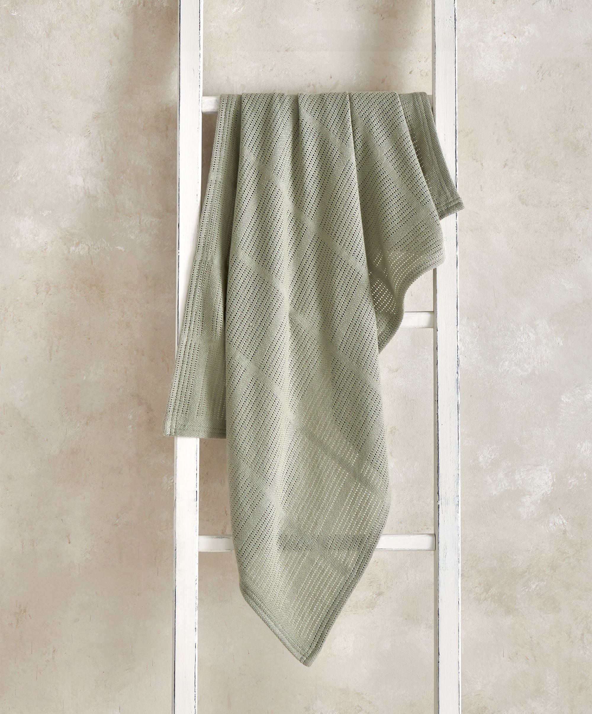 Cellular Blanket - Sage