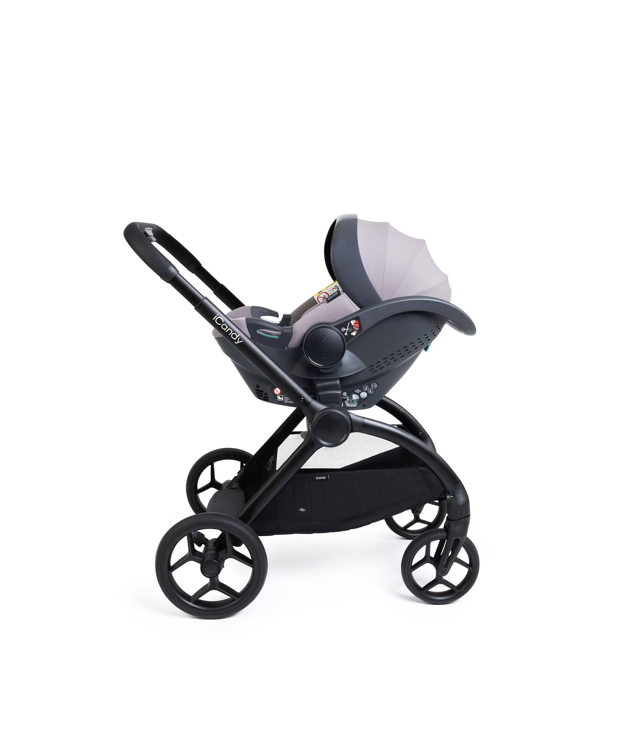 iCandy Core 2 Complete Travel Bundle with Cocoon 360 - Storm Grey - Image 6