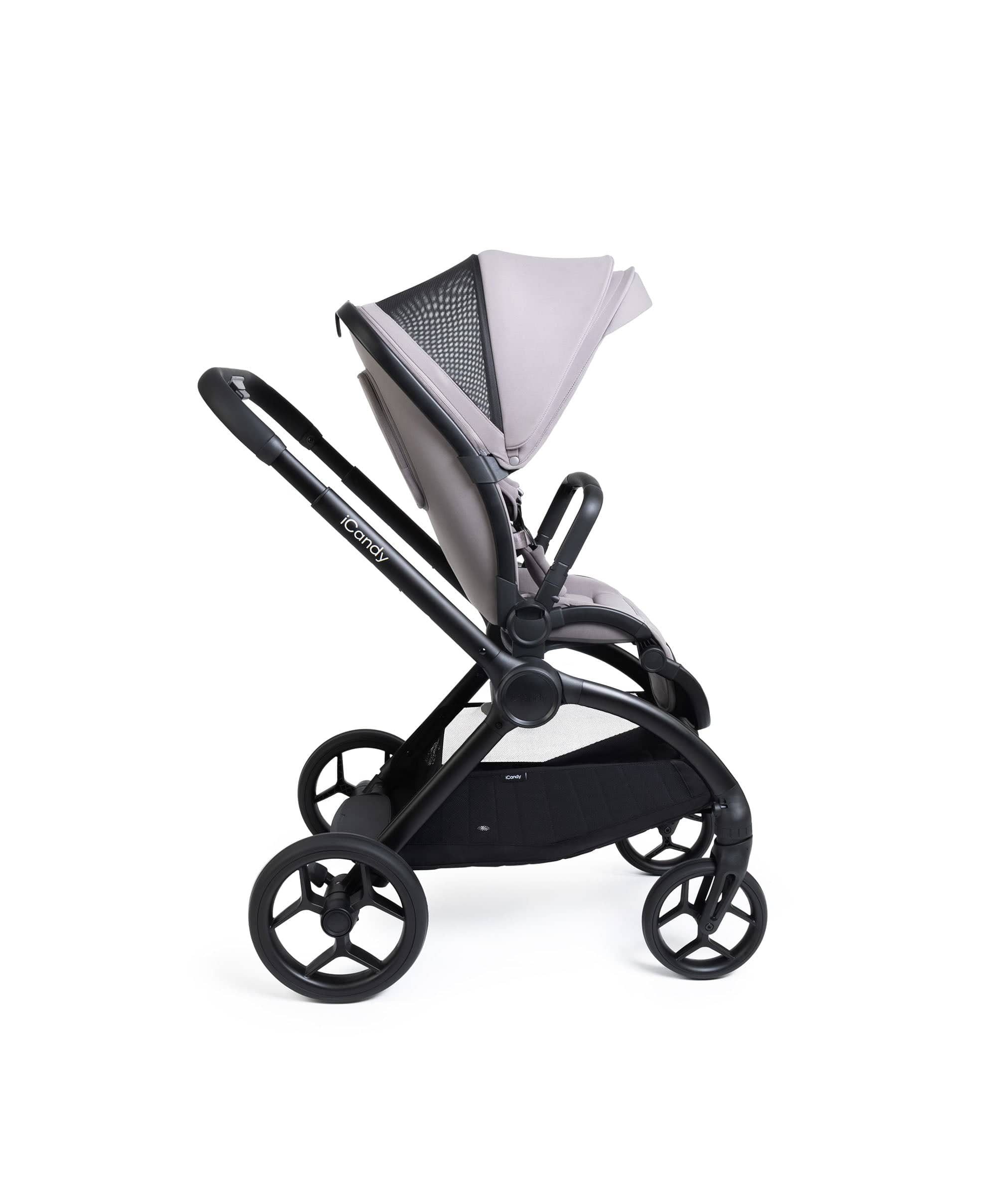 iCandy Core 2 Pushchair Bundle With Cybex Cloud T+ Car Seat & Base - Storm Grey - Image 4