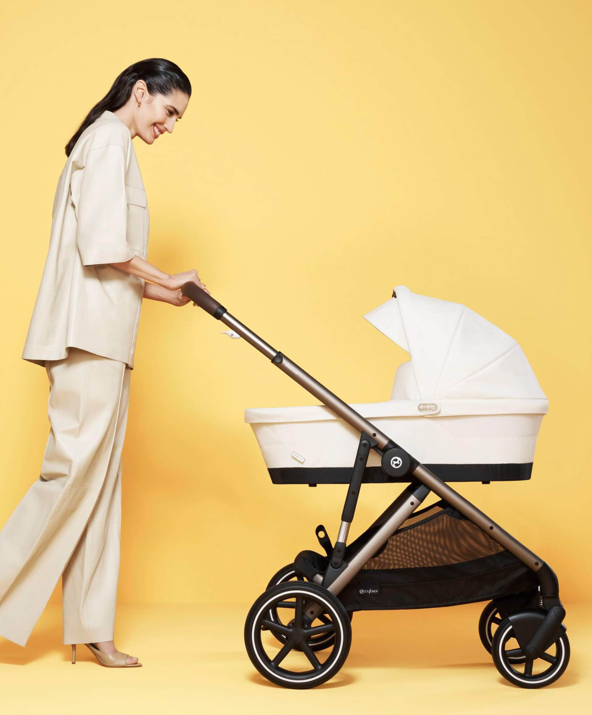Cybex Gazelle S Carrycot - Almond Beige - Image 2