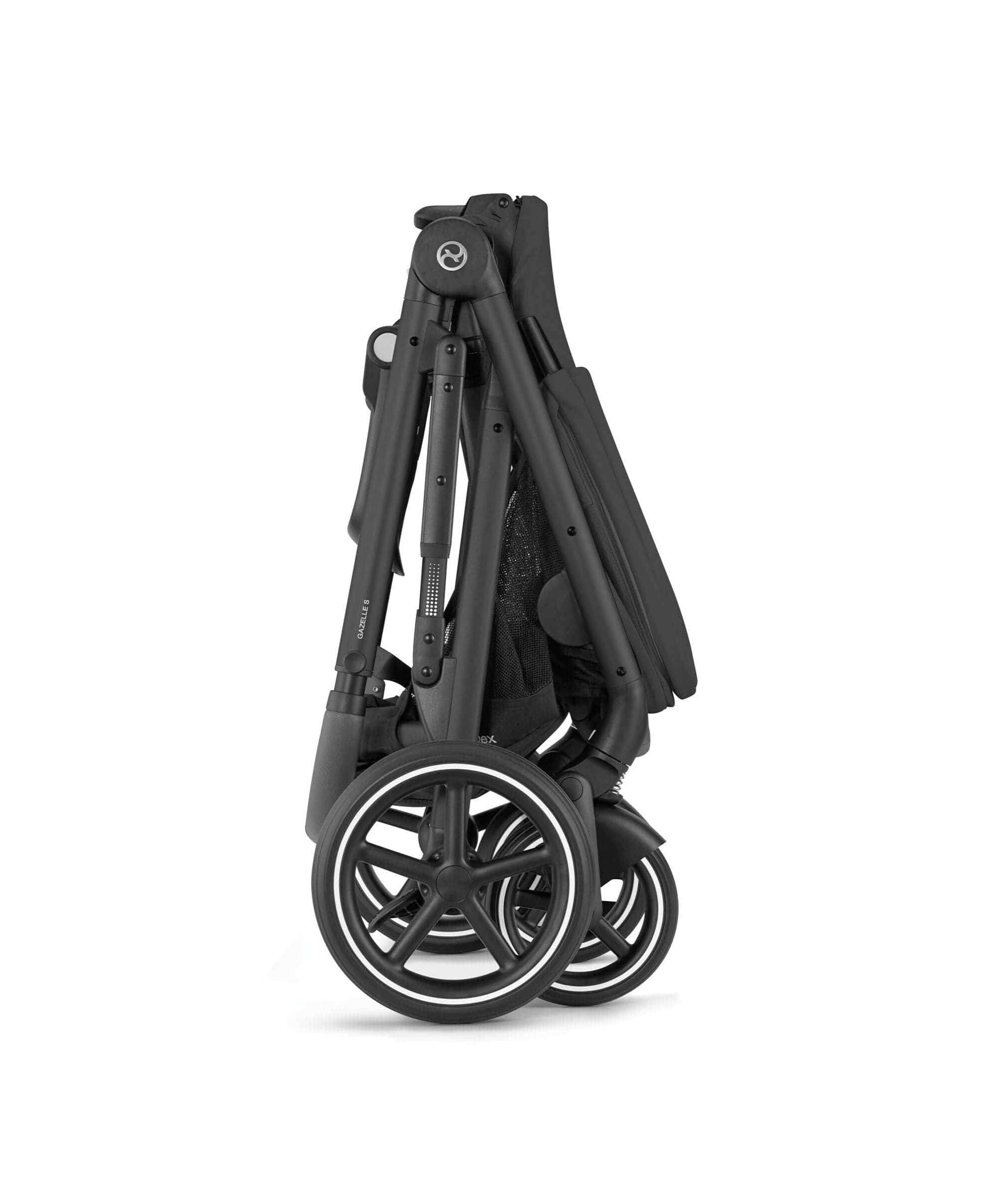 Cybex Gazelle S Pushchair Bundle with Cybex Cloud T i-Size Rotating Baby Car Seat (7 Pieces) - Moon Black - Image 8