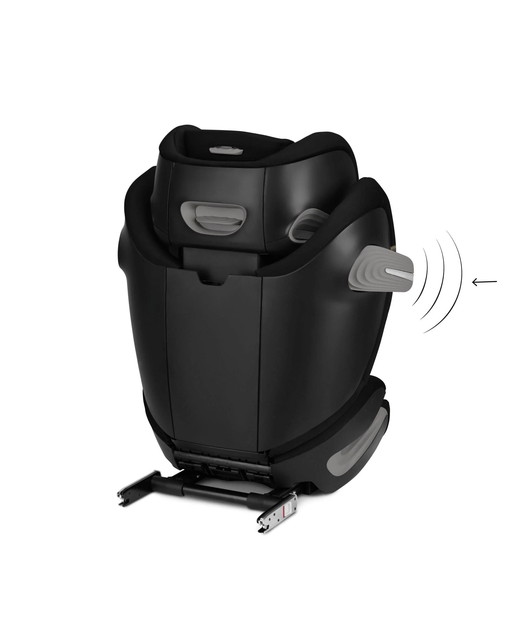 Cybex Solution S2 I-FIX Car Seat - Moon Black - Image 7