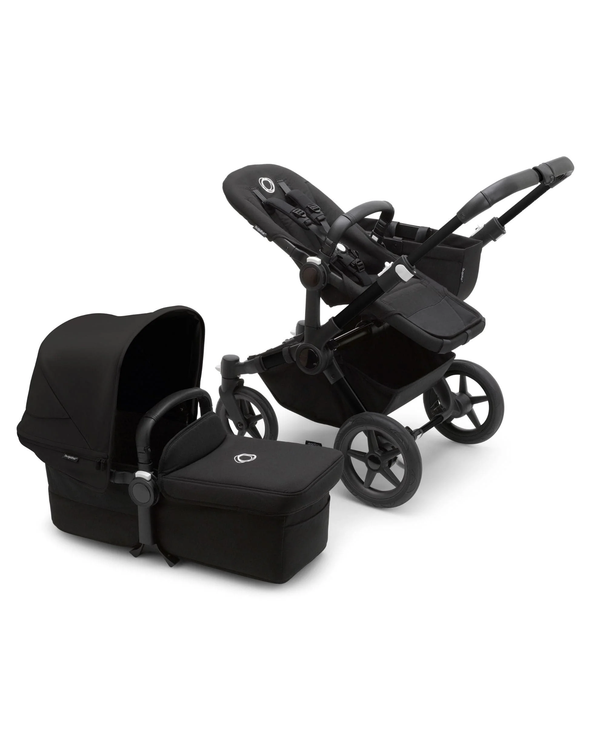 Bugaboo Donkey 5 Mono Complete Pushchair Essential Bundle - Midnight Black - Image 2
