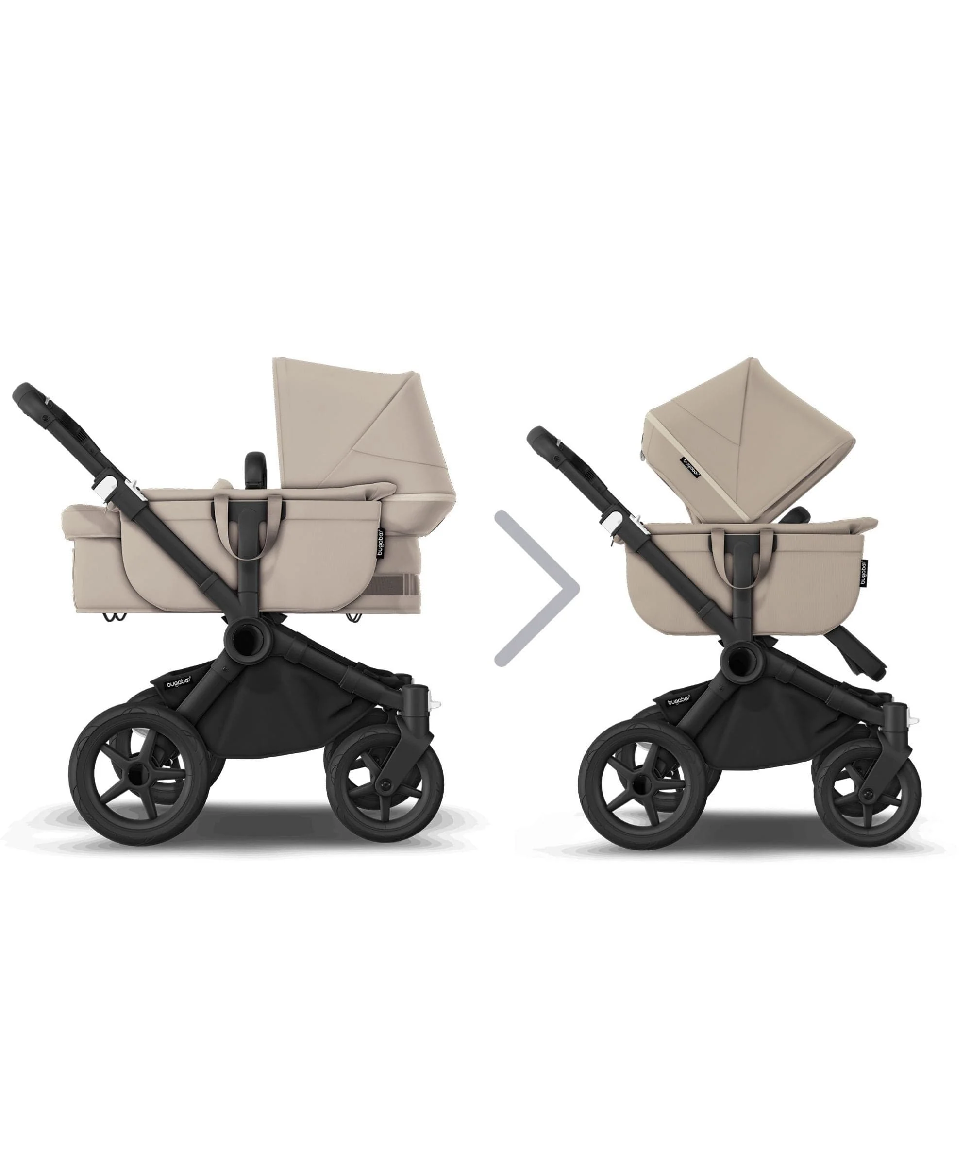 Bugaboo Donkey 5 Twin Pushchair Essential Bundle - Taupe - Image 3