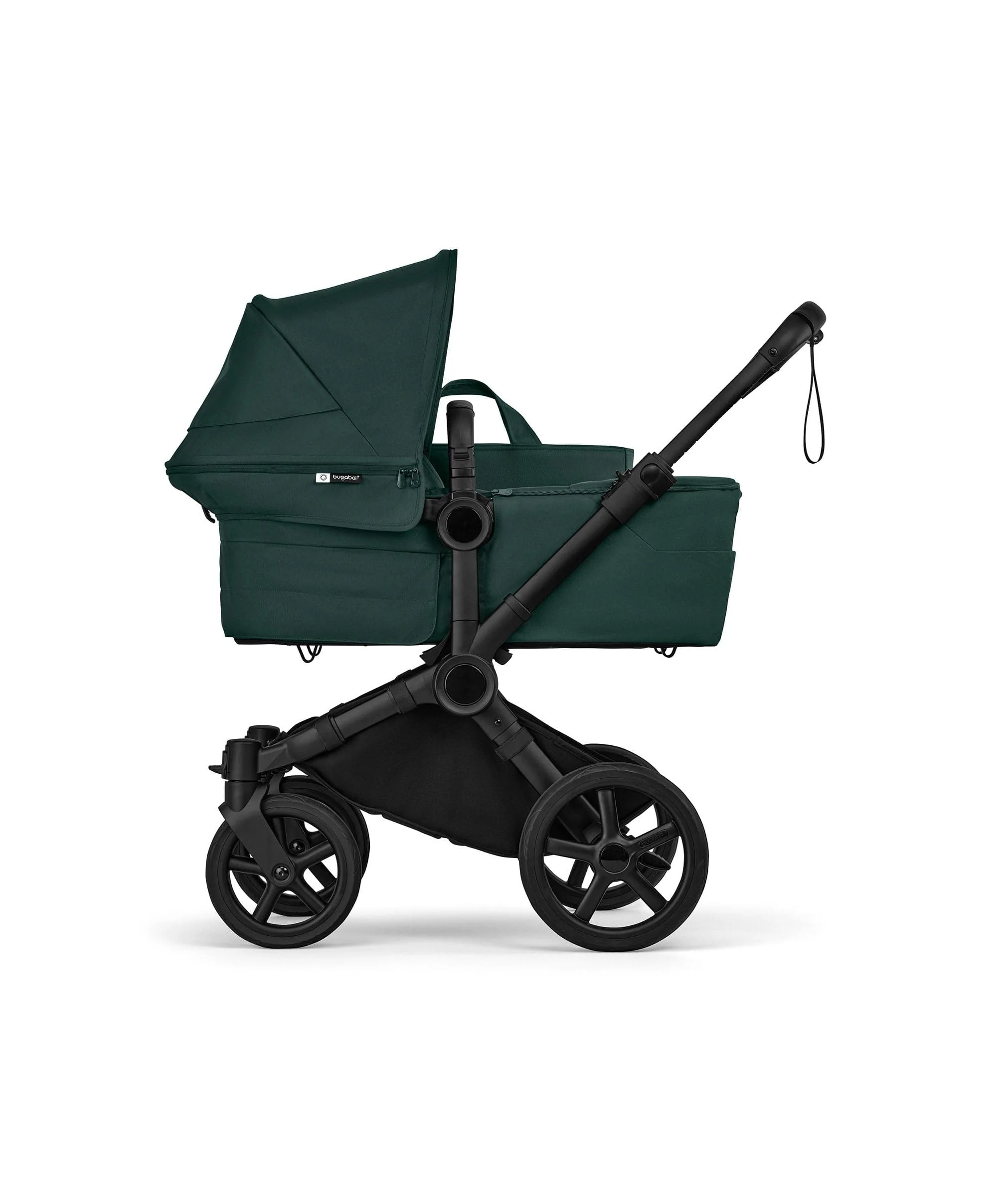 Bugaboo Donkey 6 Double Ultimate Pushchair Bundle With Cybex Cloud T i-Size Rotating Baby Car Seat & Base (8 Pieces) - Fern Green - Image 10
