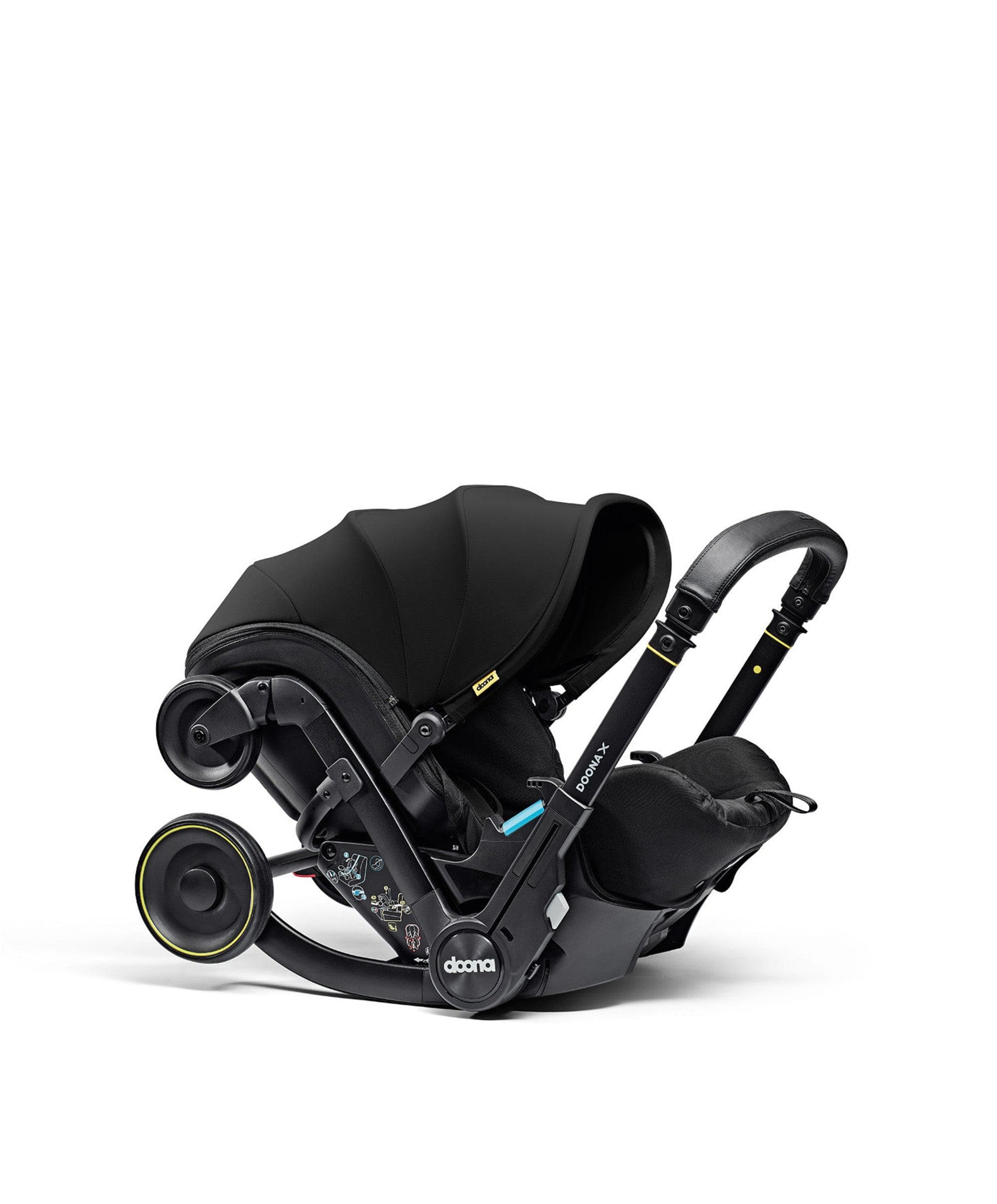 Doona X Car Seat & Stroller With Free Raincover - Nitro Black - Image 10