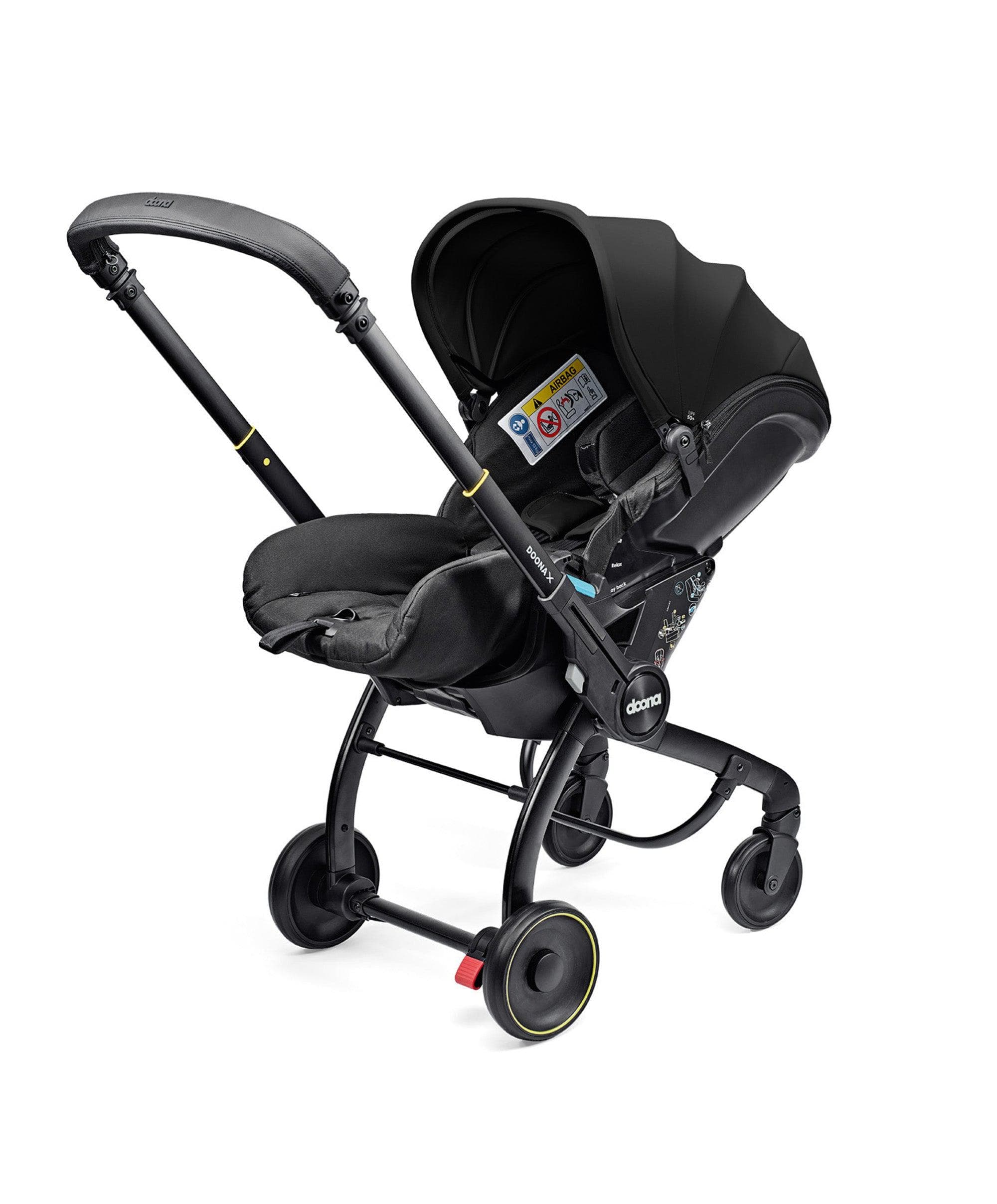 Doona X Car Seat & Stroller With Free Raincover - Nitro Black - Image 2