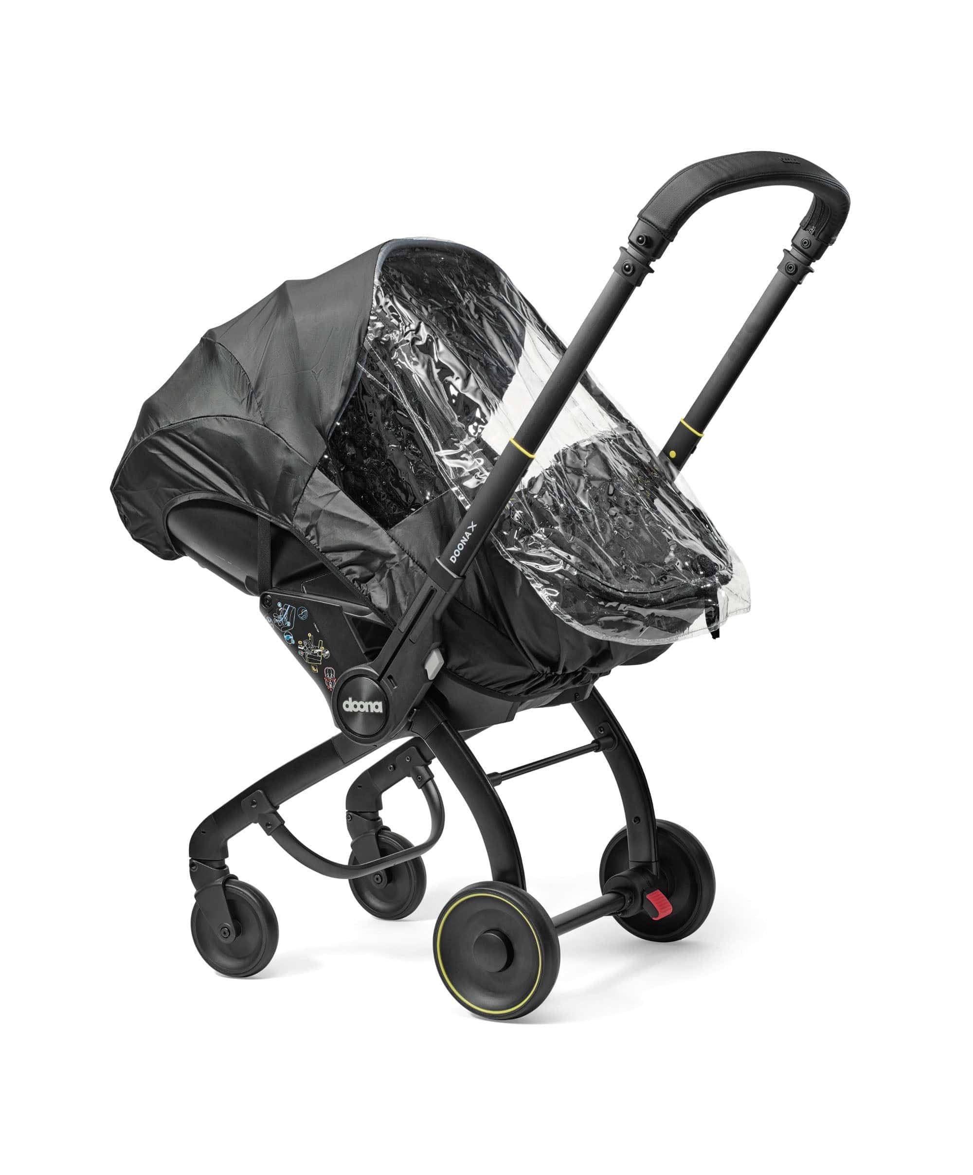Doona X Car Seat & Stroller With Free Raincover - Nitro Black - Image 7