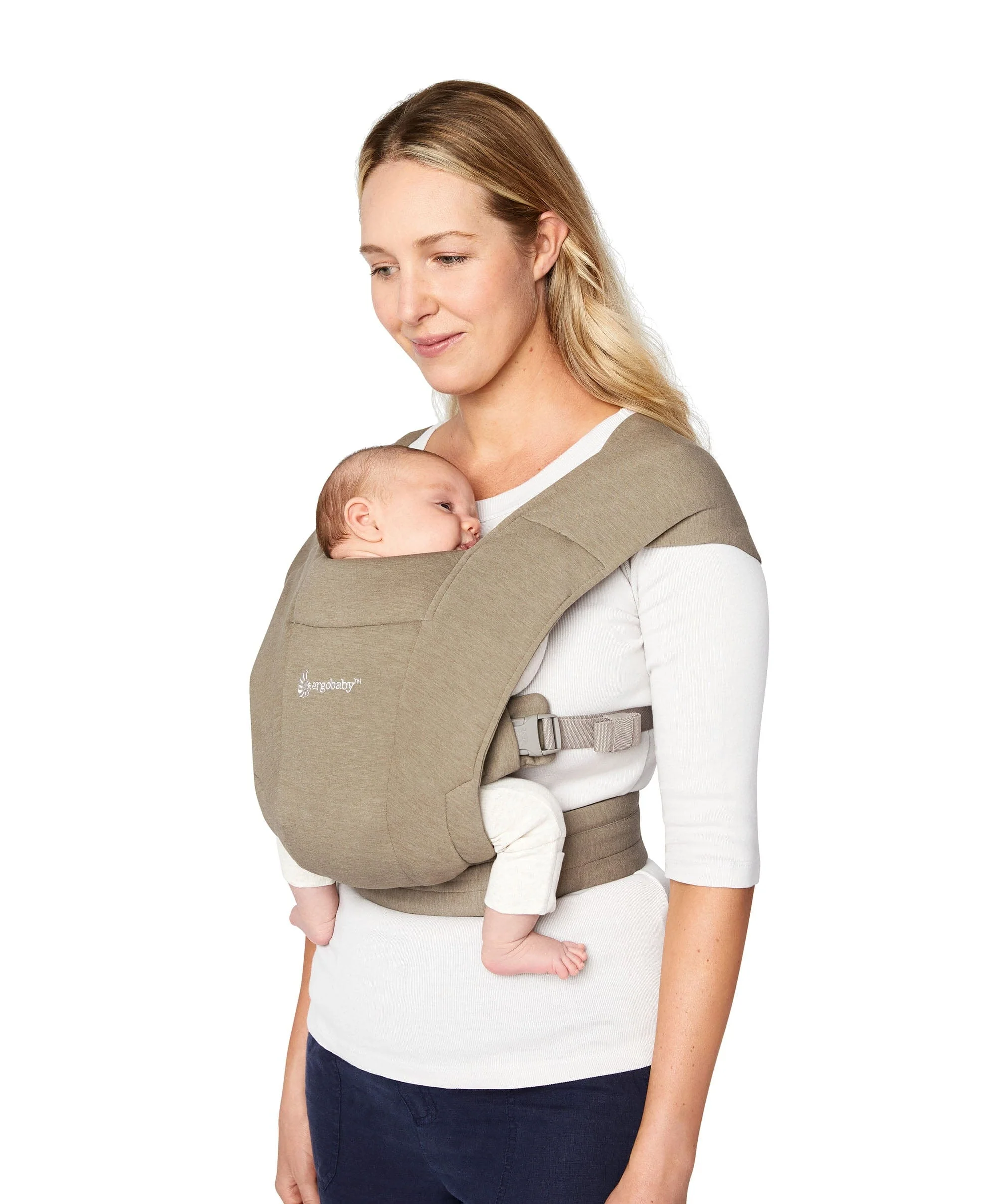 Ergobaby Embrace Baby Carrier - Soft Olive - Image 3