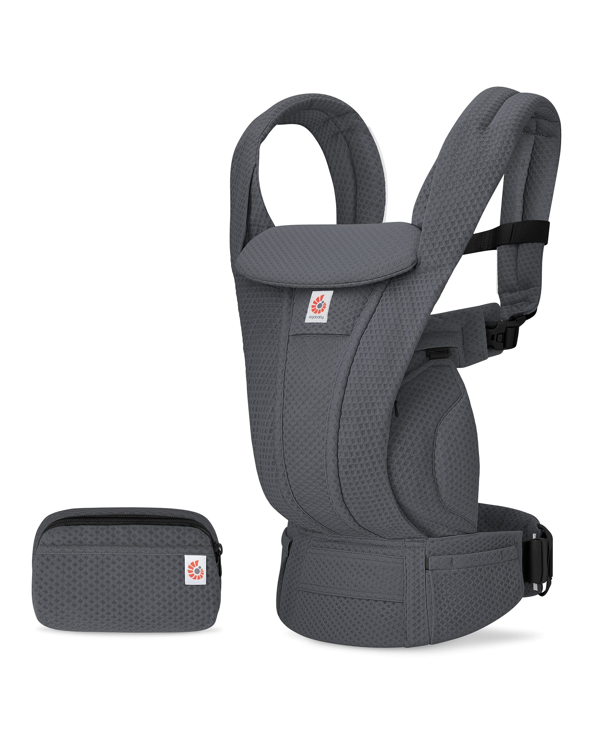 Ergobaby Omni Deluxe Mesh Baby Carrier- Graphite Grey - Image 3