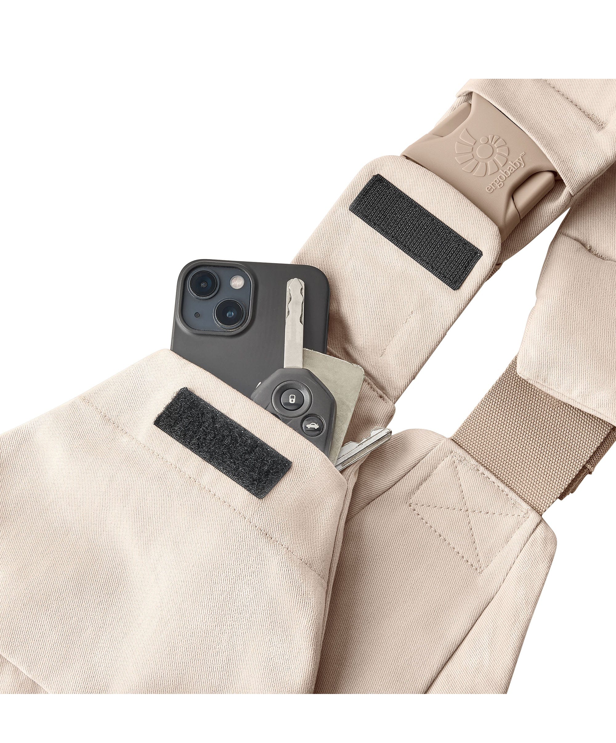 Ergobaby Upsie Sling Carrier- Natural Beige - Image 4