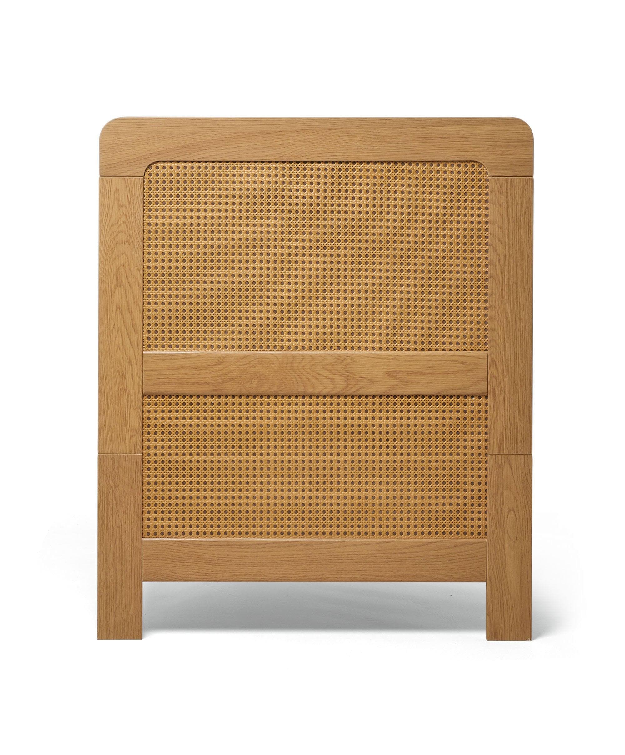 Esna Cotbed & Premium Pocket Spring Cotbed Mattress Bundle - Rattan - Image 9