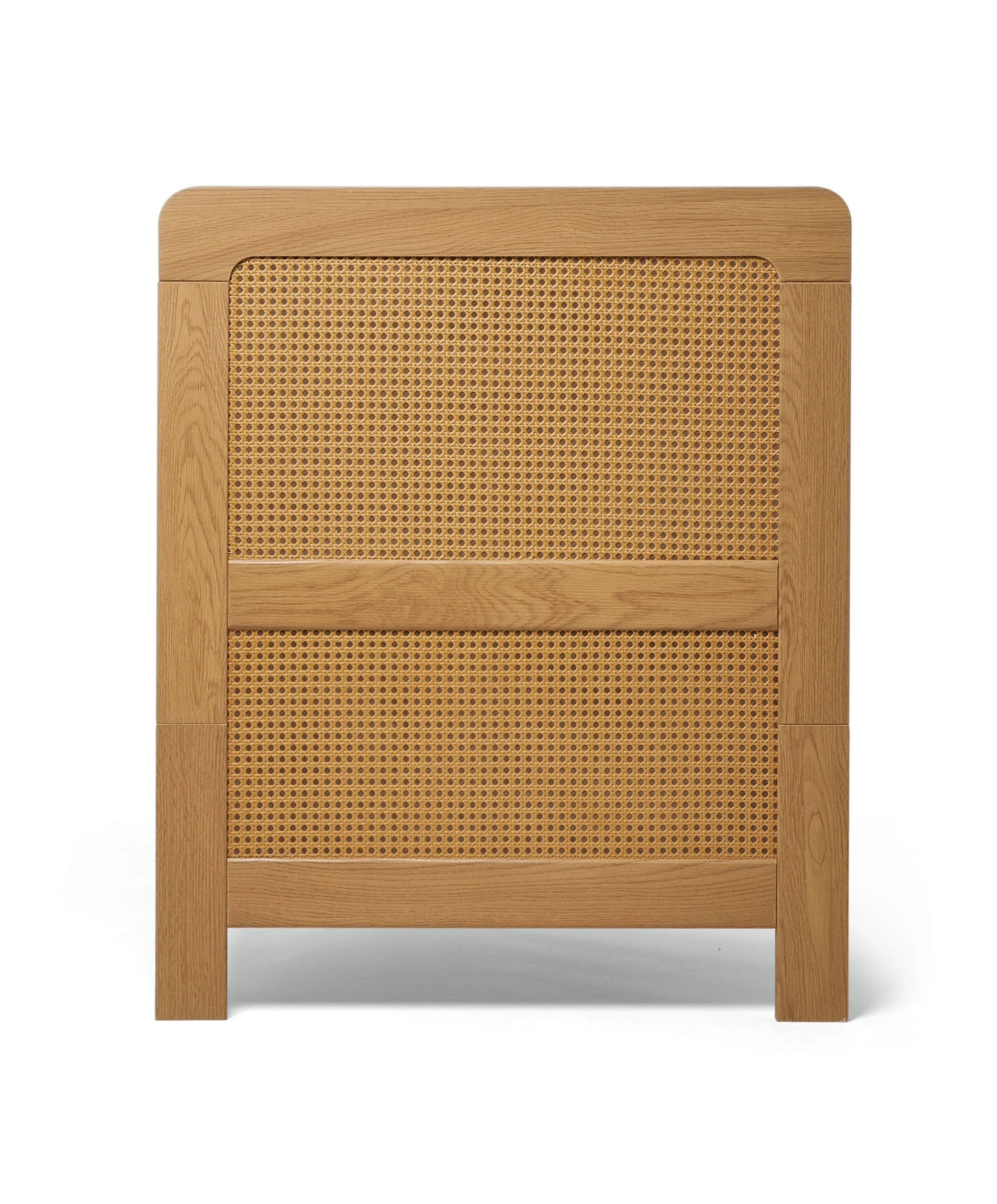 Esna 3 Piece Cotbed Set with Dresser Changer & Wardrobe - Rattan - Image 13