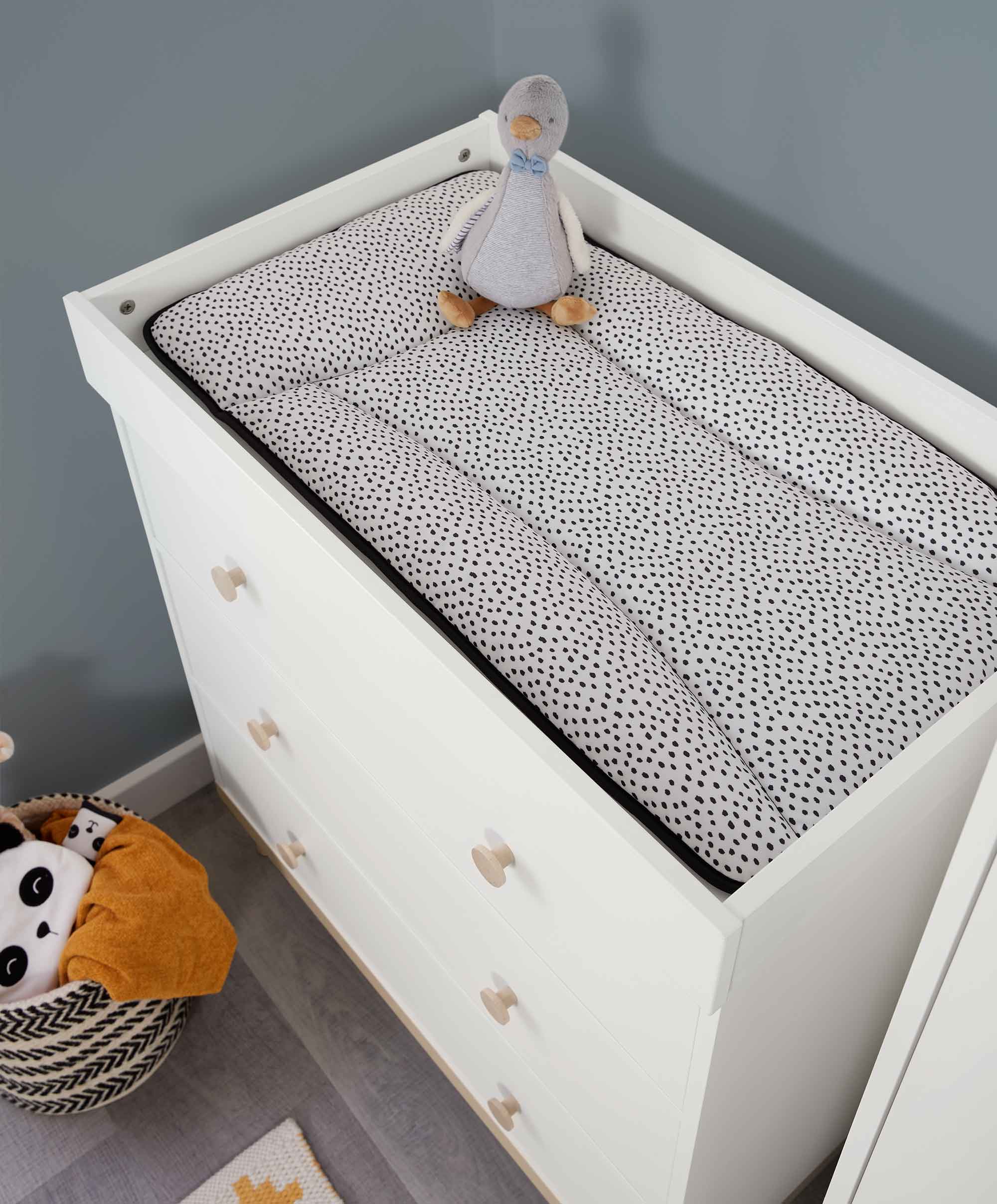 Essentials Baby Changing Mat - Mono Spot - Image 3