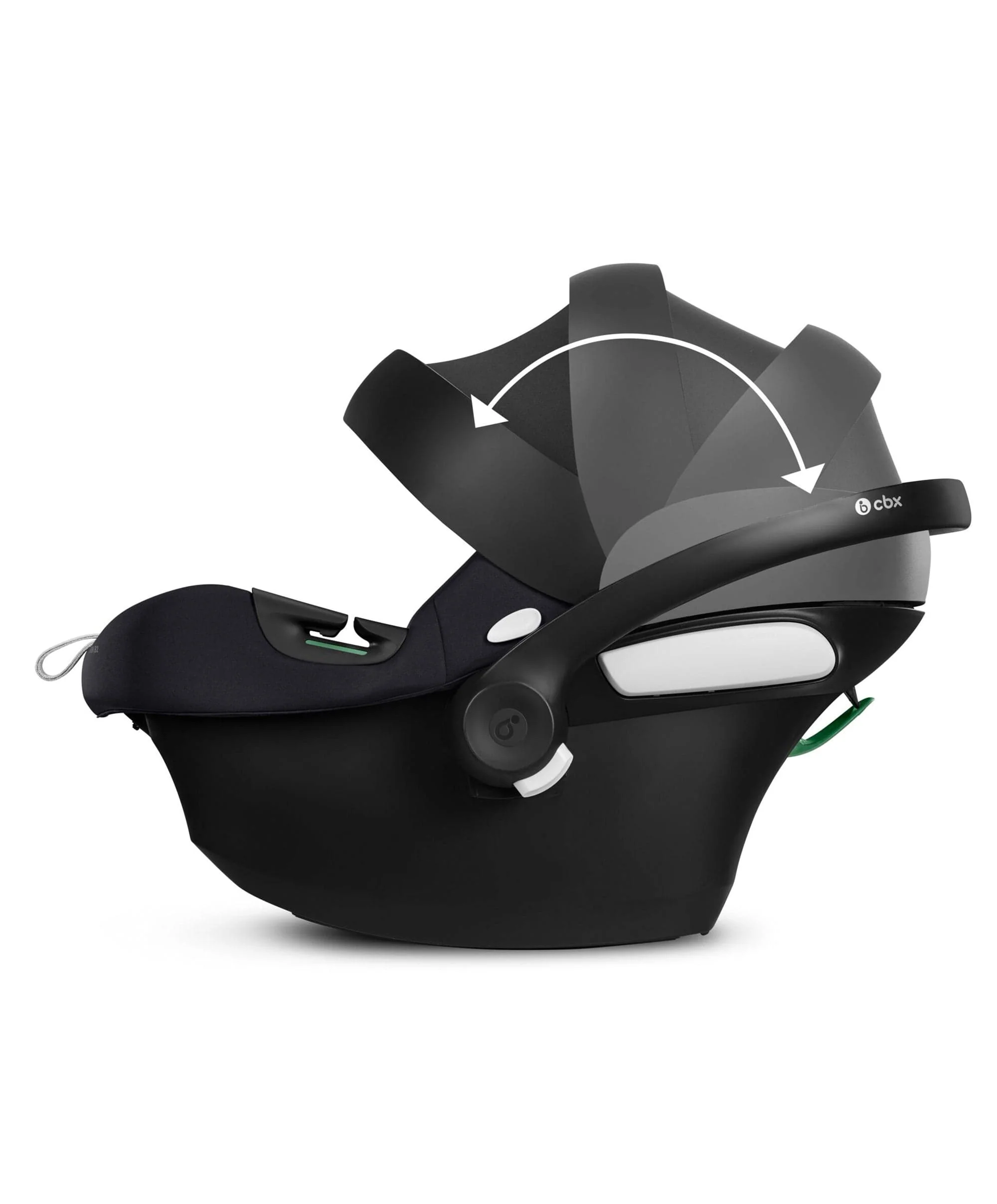 Flip XT³ Pushchair Bundle with Cybex Aton B Car Seat & Base (5 Pieces) - Ink - Image 10