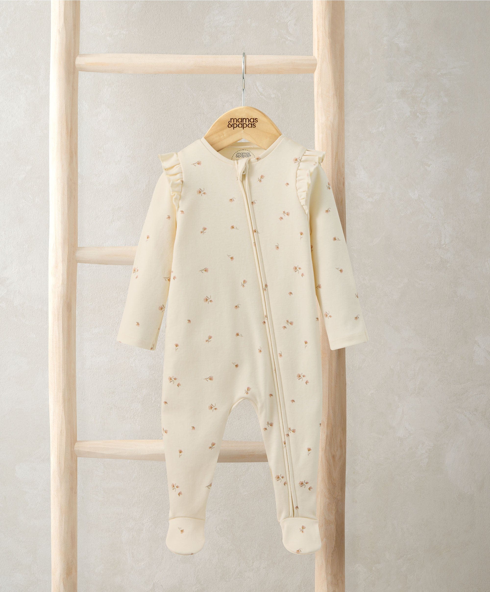 Floral Zip Sleepsuit