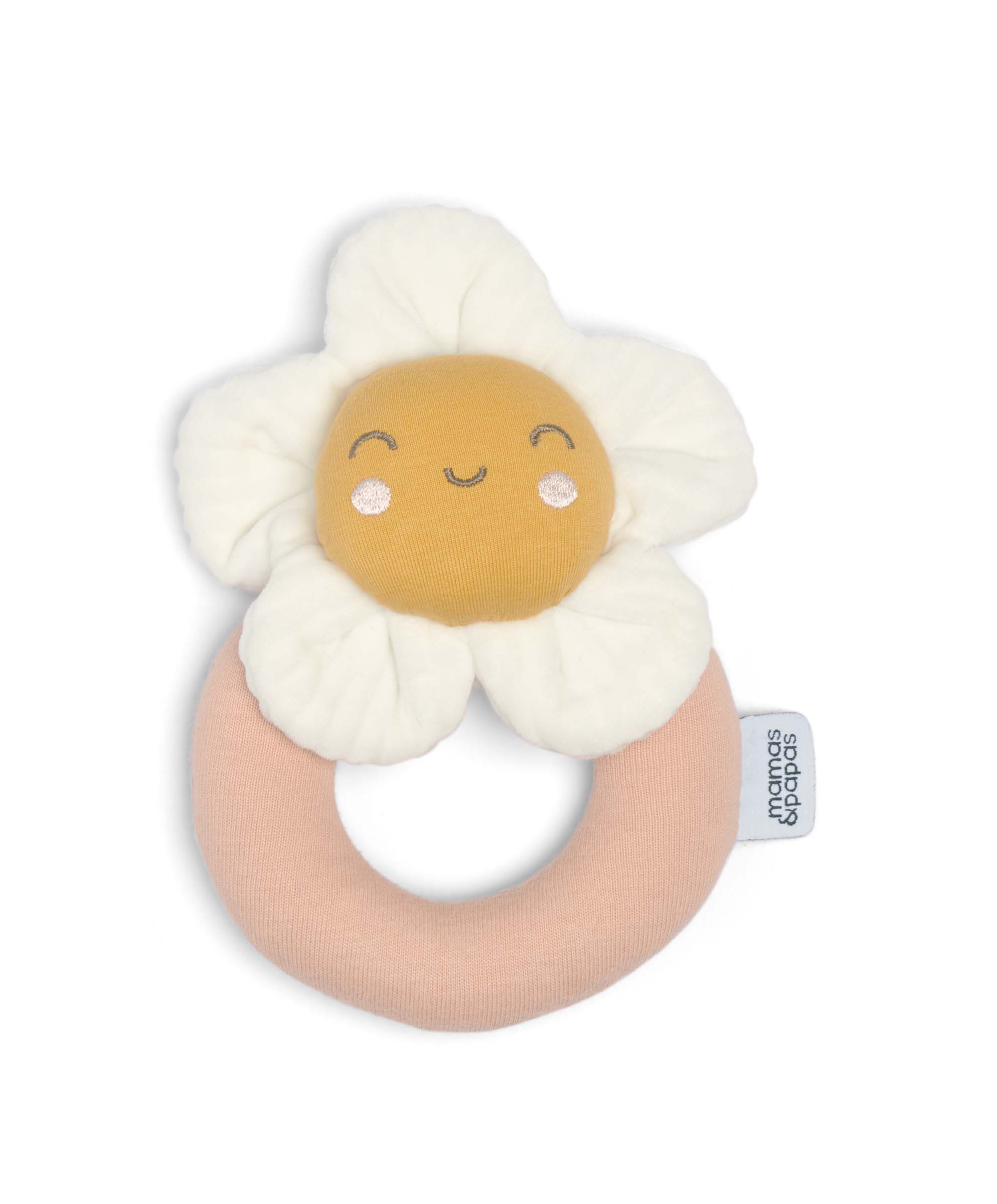 Grateful Garden Flower Grabber Ring Rattle Toy - Image 4