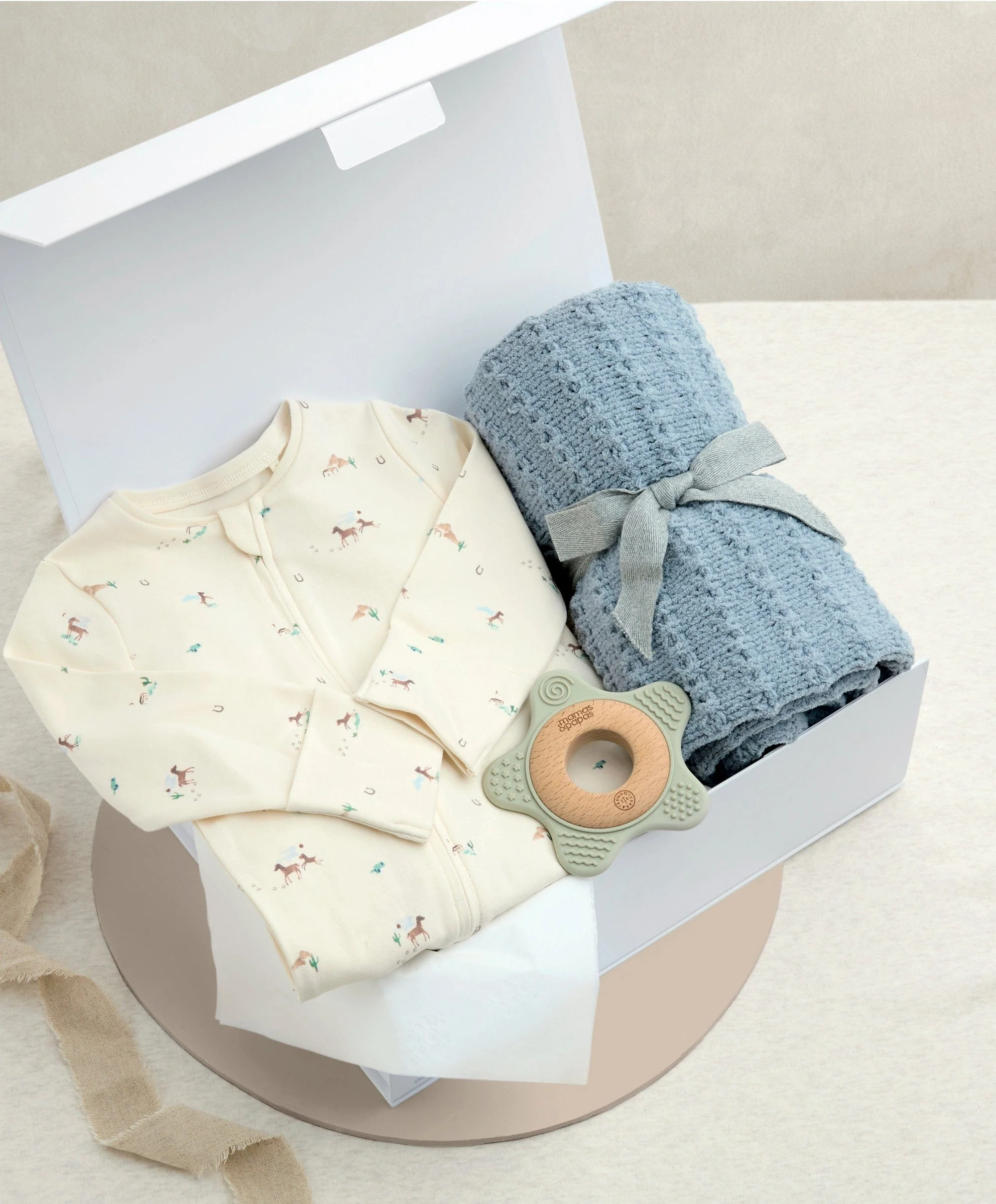 Rodeo & Blanket Gift Box with Teething Toy