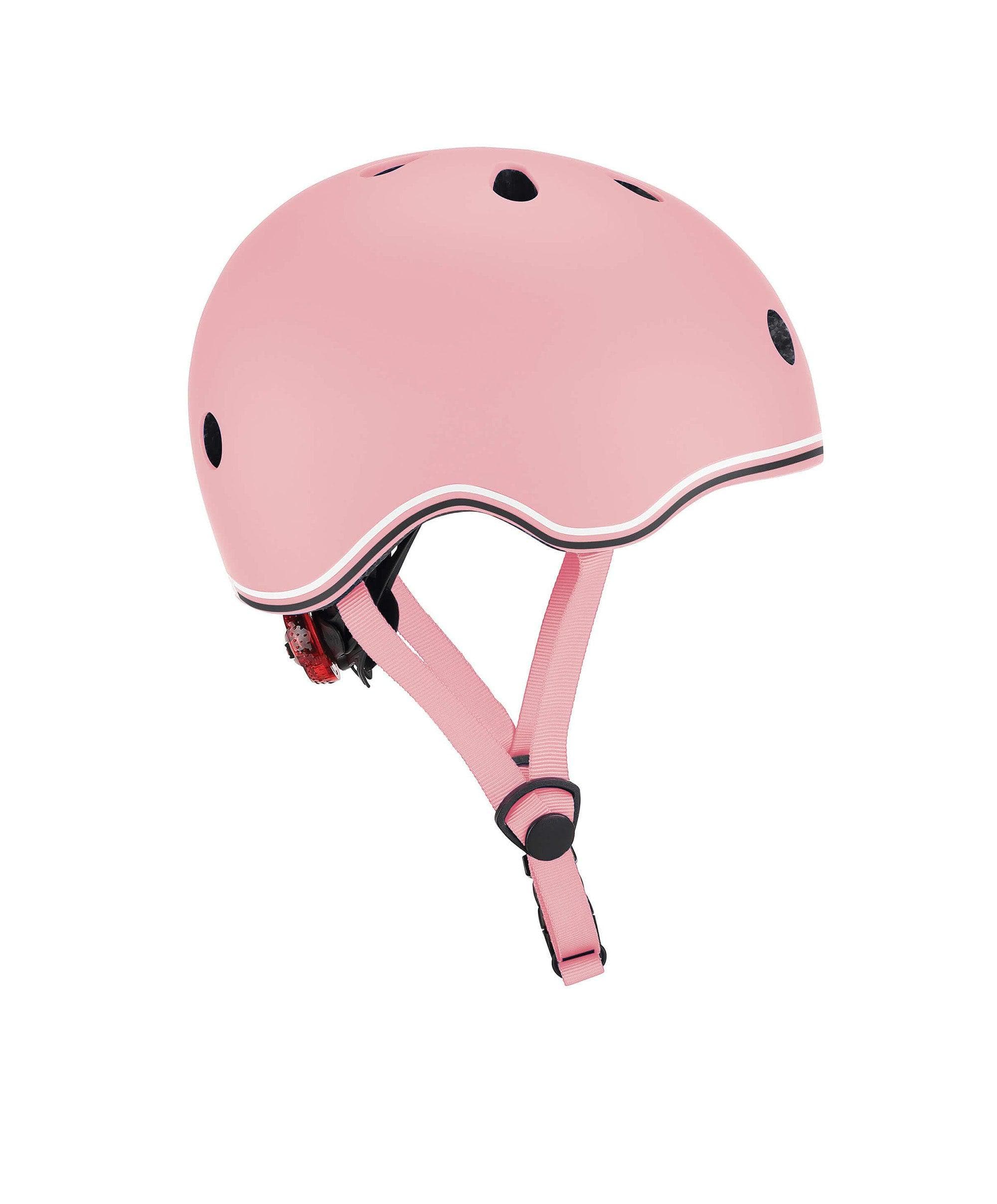 Globber GO-UP Lights Helmet - Pastel Pink