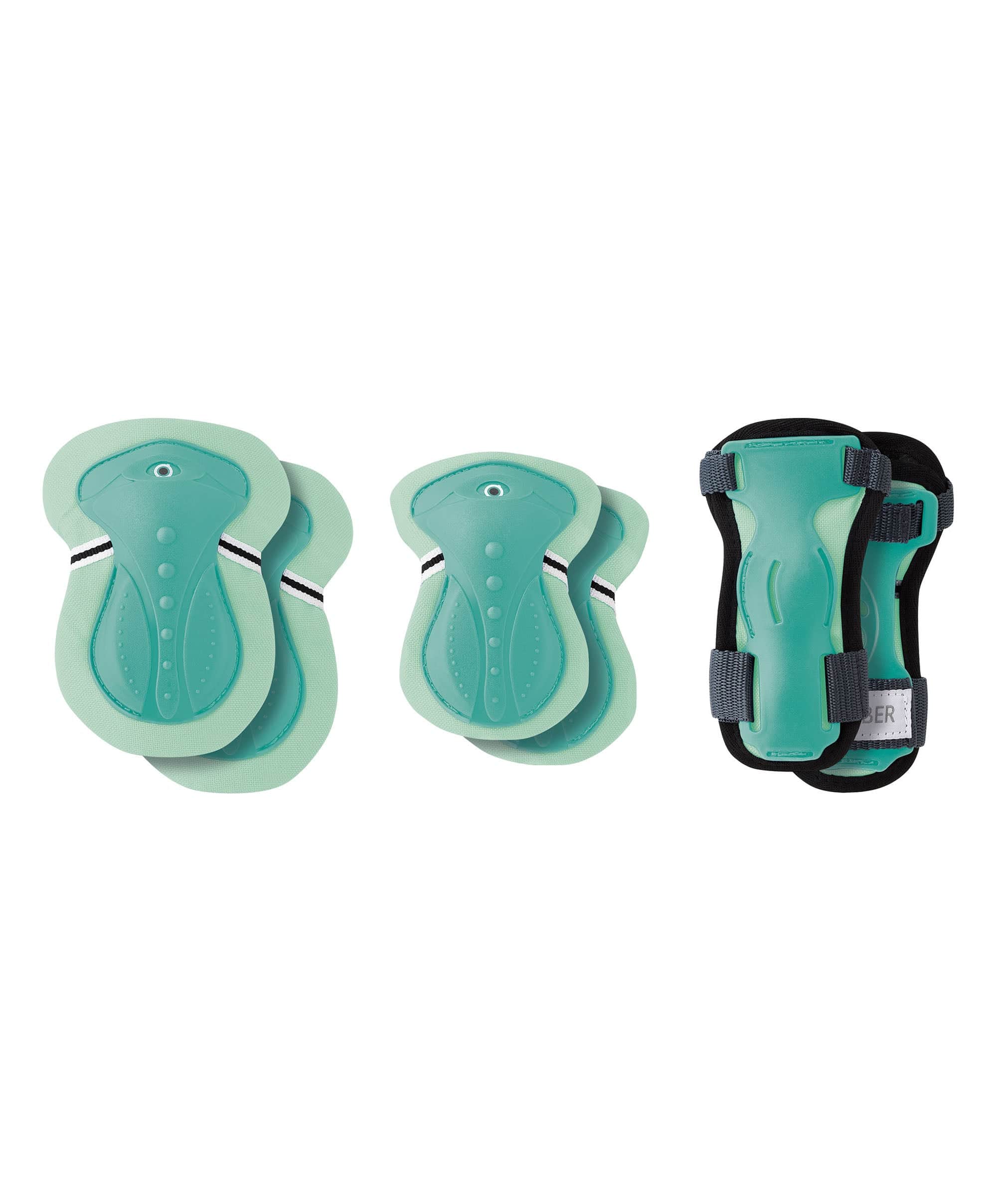 Globber Junior Protective Pads - Pastel Mint