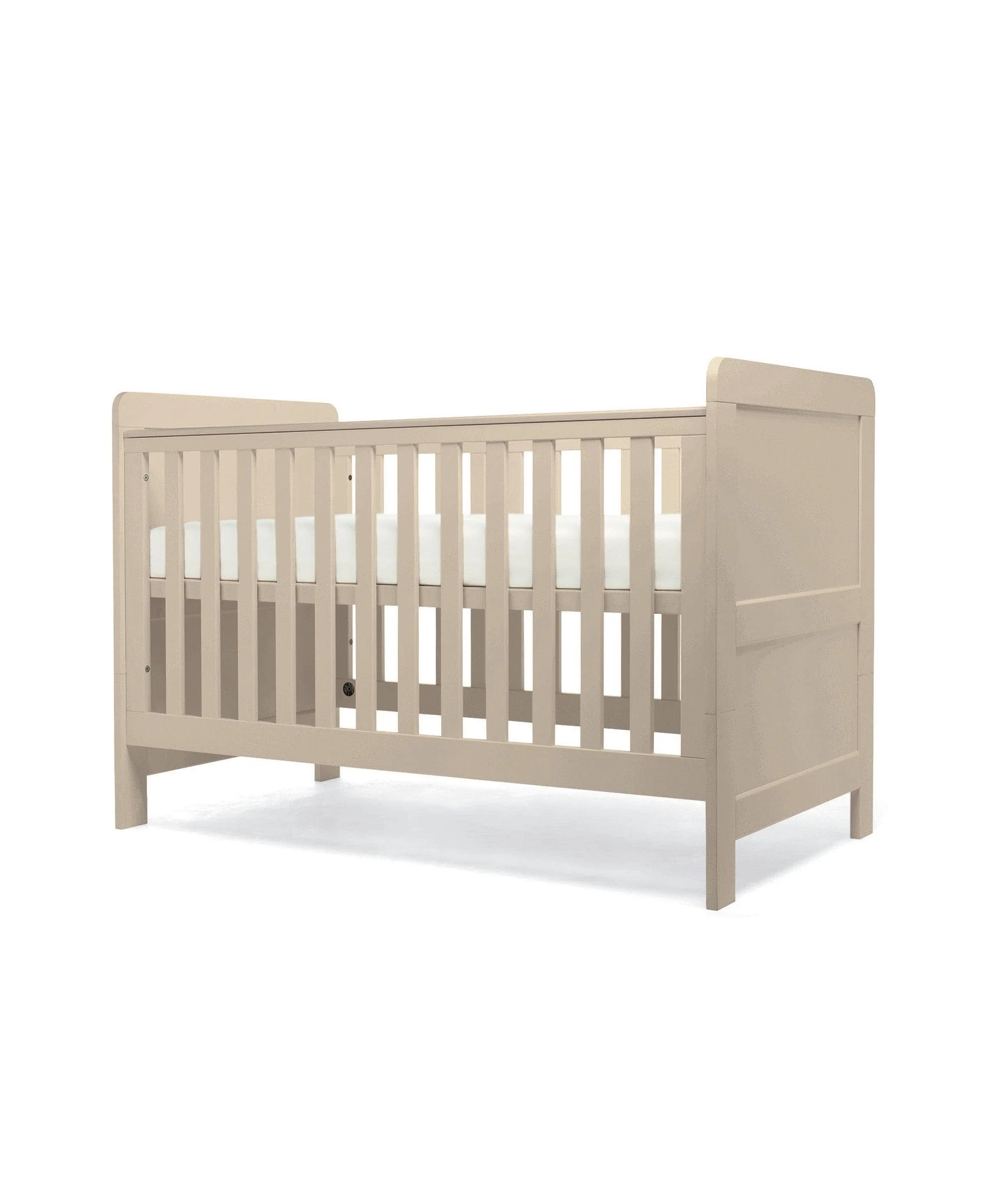 Hampden Cotbed & Luxury Hybrid Twin Cotbed Mattress Bundle - Cashmere - Image 4