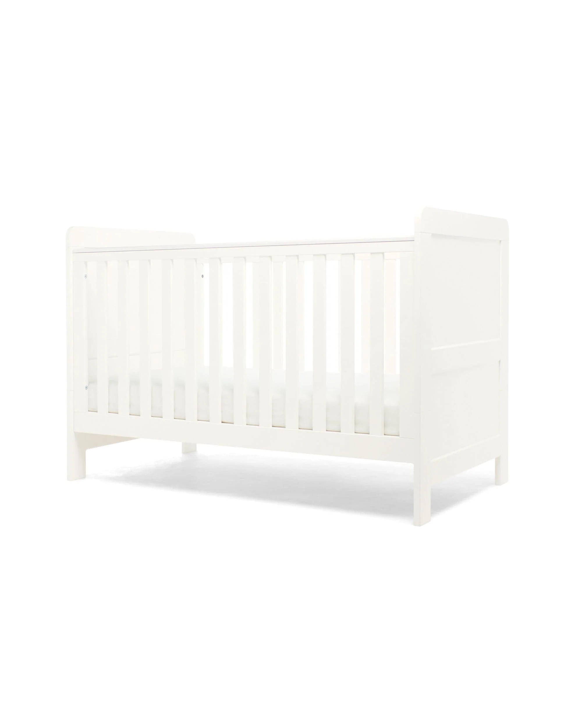 Hampden Cotbed & Essential Airflow Pocket Spring Mattress Bundle - White - Image 2