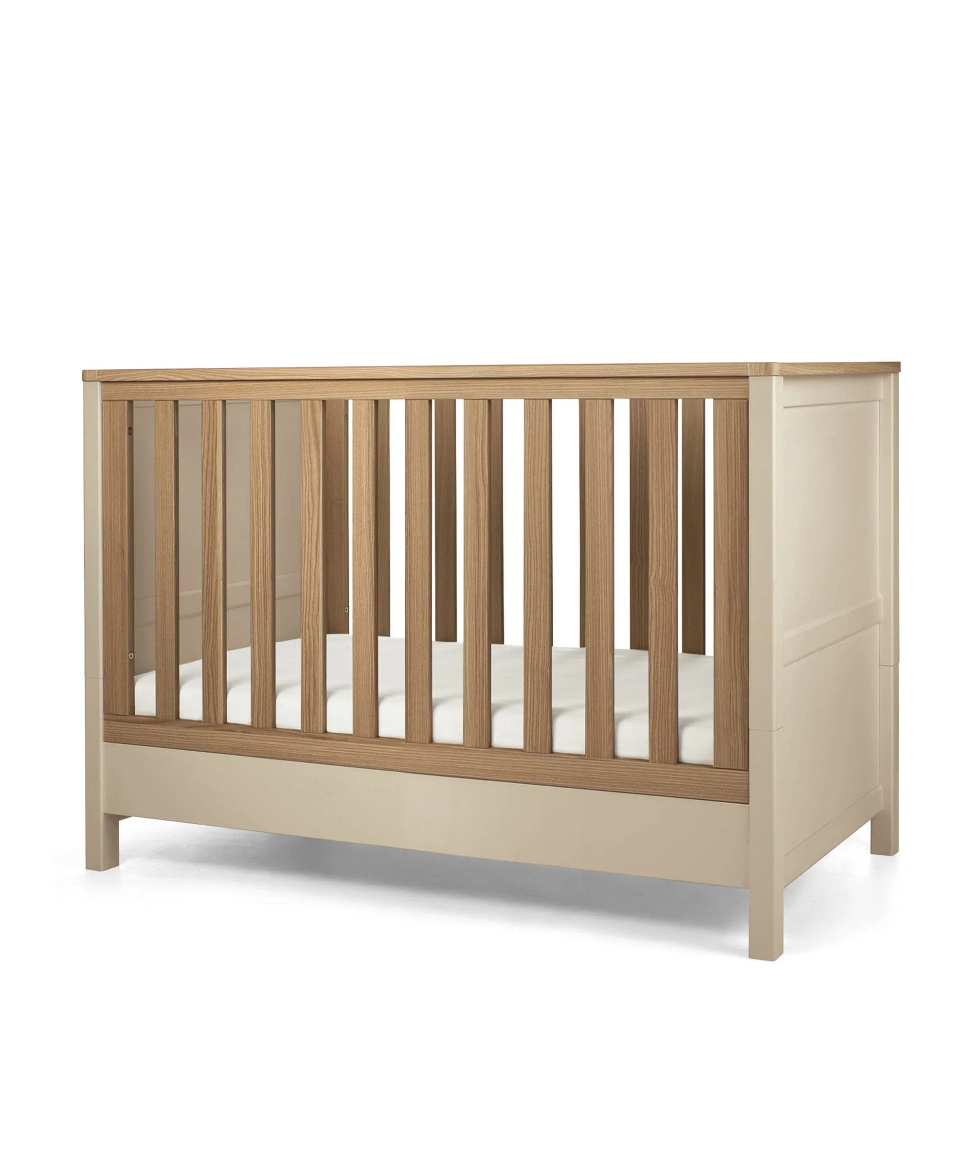 Harwell 2 Piece Small Cotbed Set with Dresser Changer - Cashmere - Image 2