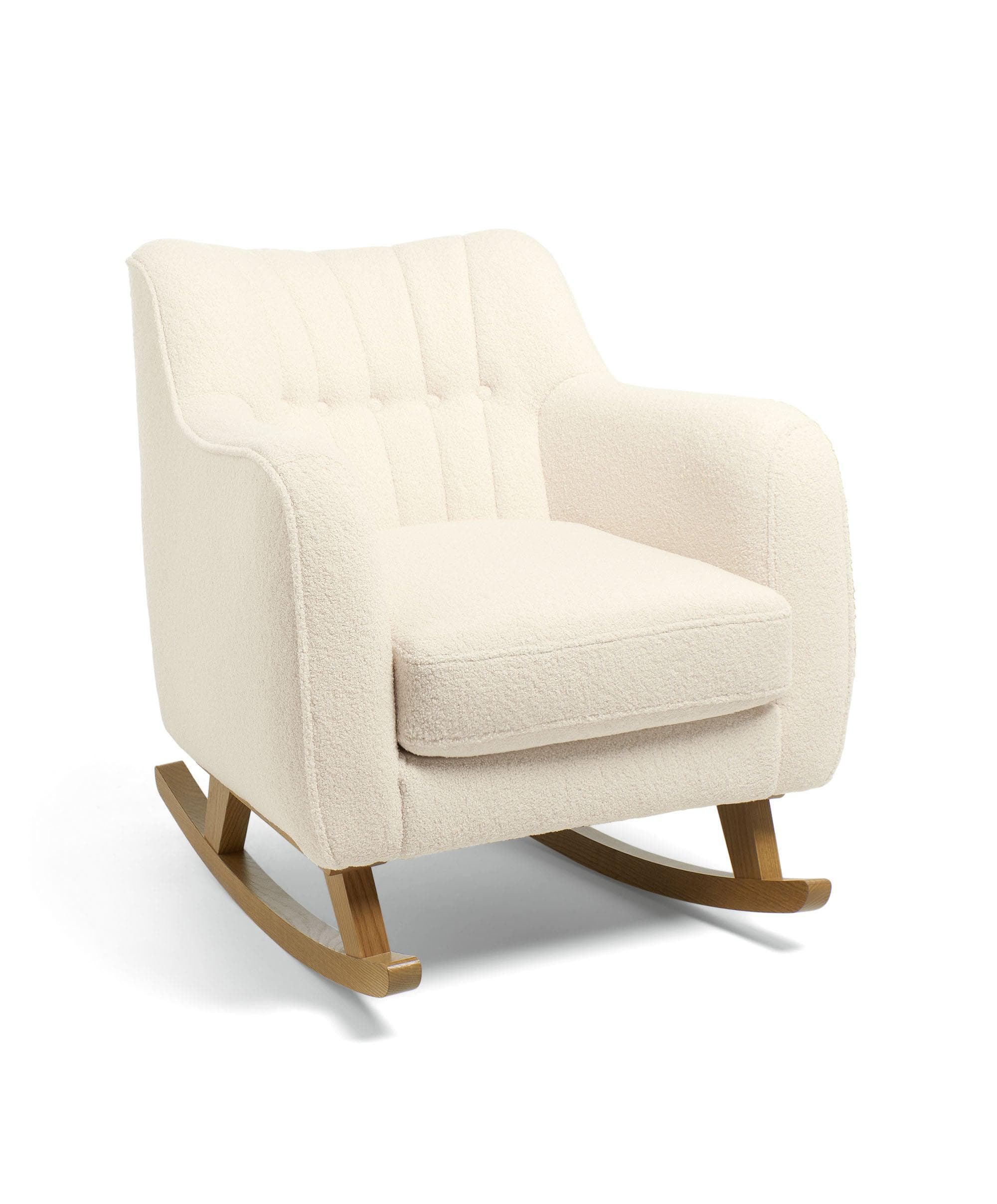 Hilston Nursing Chair - Off White Boucle - Image 5